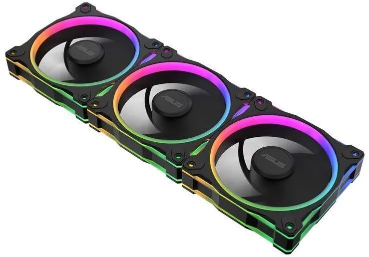 Корпусний вентилятор Asus Prime MR120 ARGB Reverse Black 3in1 (90DA00L0-B09020) фото