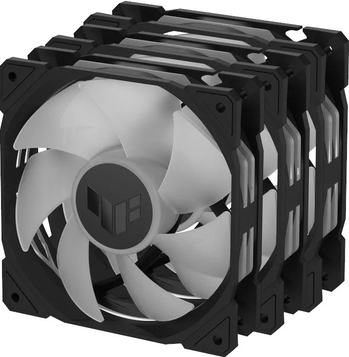 Корпусний вентилятор Asus TUF Gaming TR120 ARGB Triple Pack Black (90DA0090-B09020) фото5