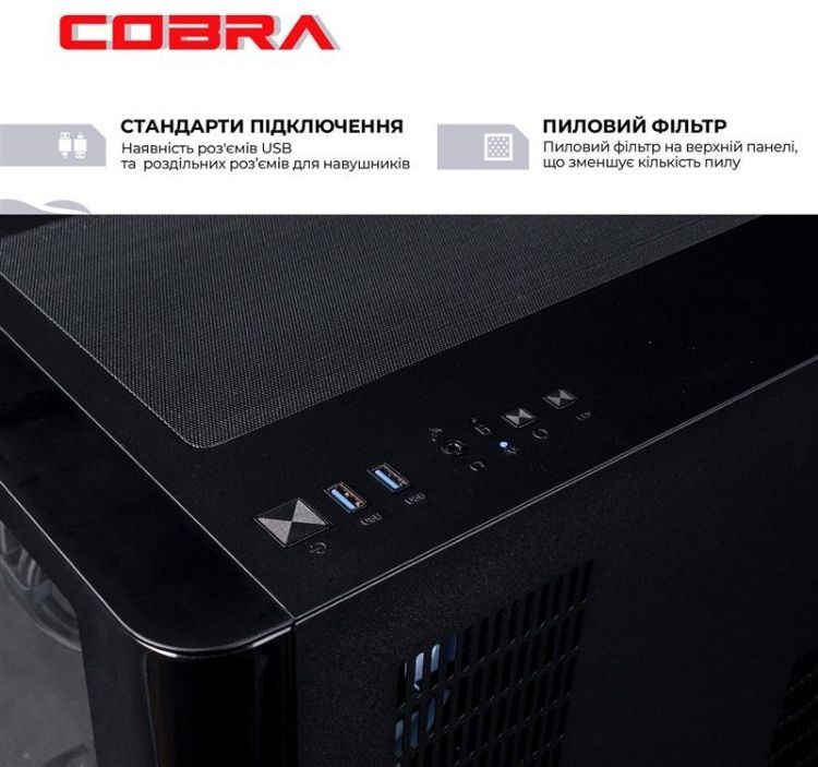 Системний блок COBRA Gaming (A99X.64.S15.55.21936) фото