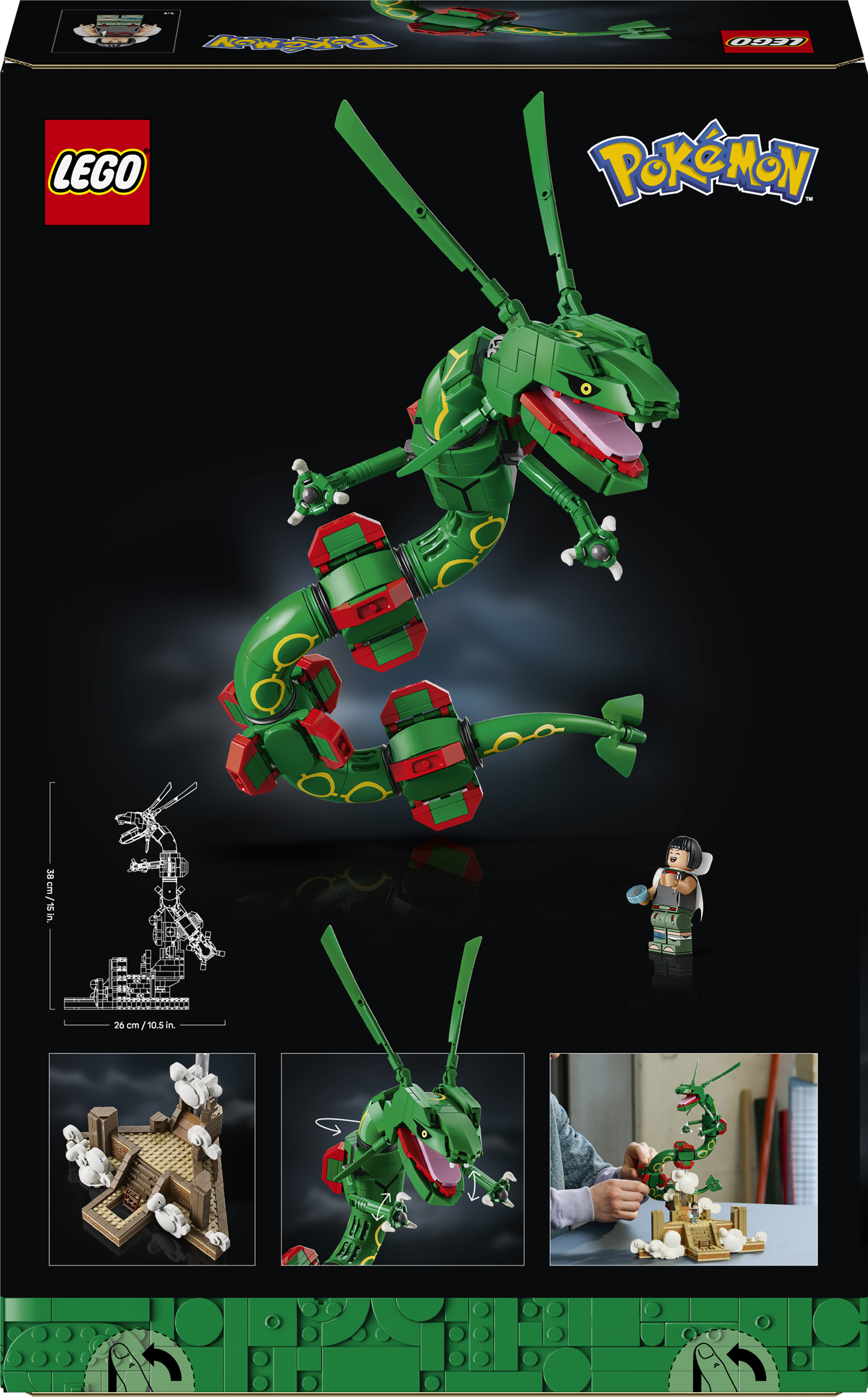 LEGO 72168 Pokemon Рейкваза фото10