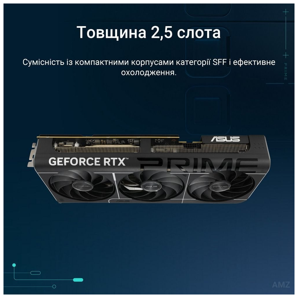 Видеокарта ASUS GeForce RTX 5070 12GB GDDR7 Prime OC (PRIME-RTX5070-O12G) фото