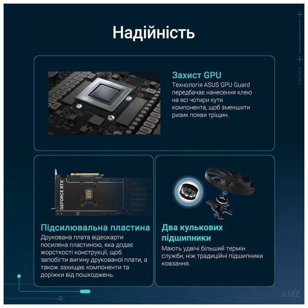 Видеокарта ASUS GeForce RTX 5070 12GB GDDR7 Prime OC (PRIME-RTX5070-O12G) фото