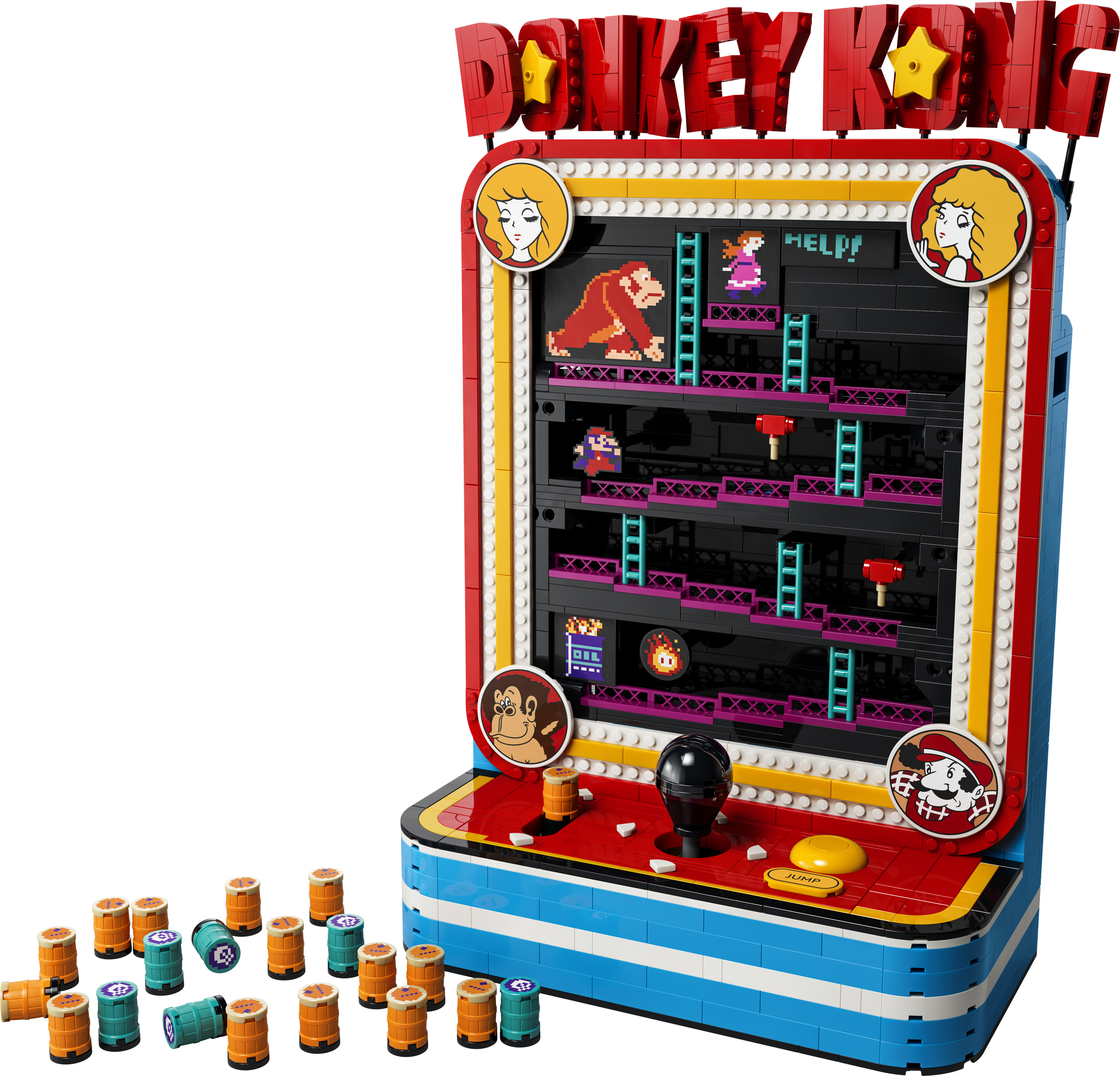 LEGO 72051 Super Mario Аркадна гра Donkey Kong фото2
