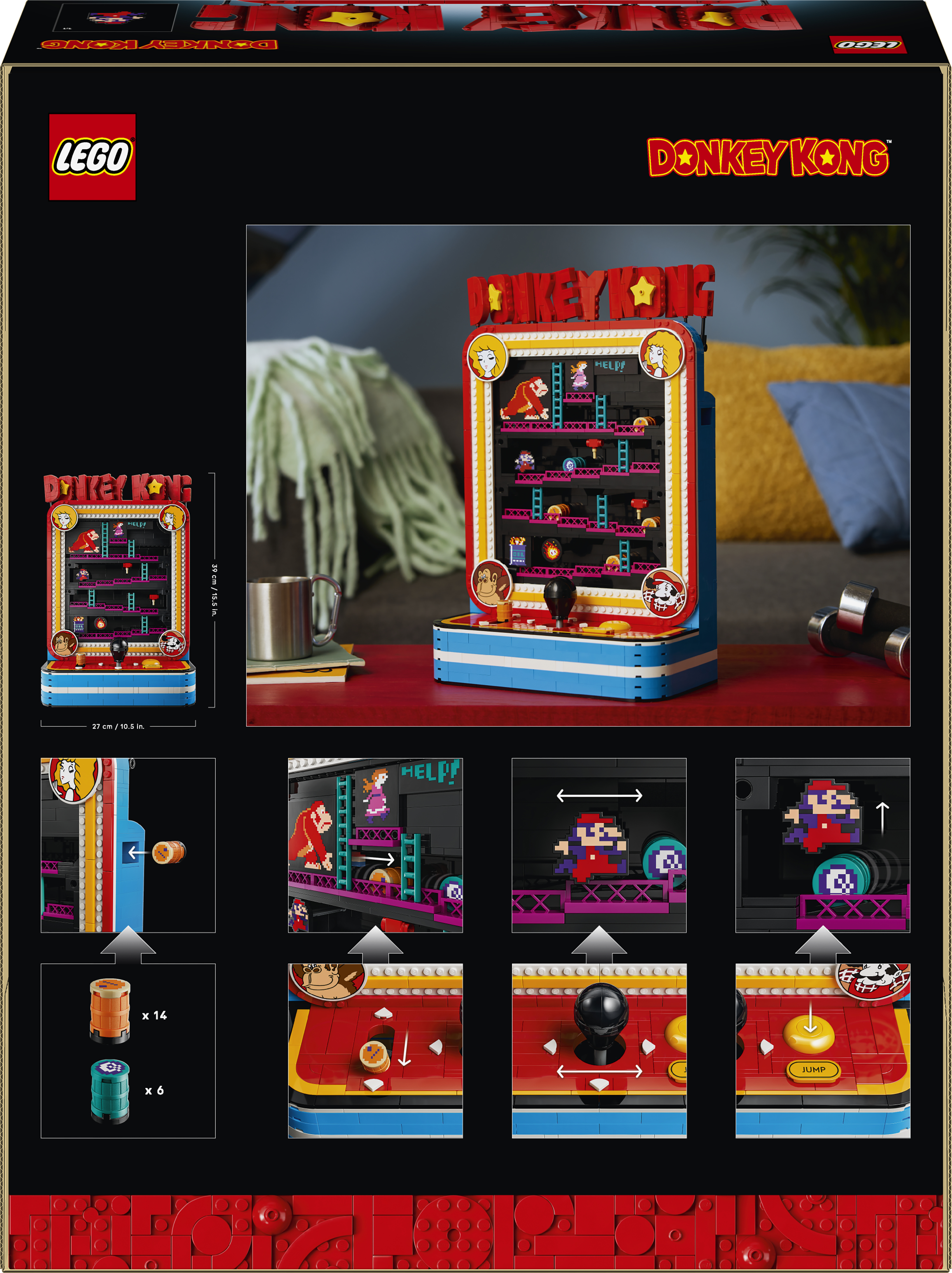 LEGO 72051 Super Mario Аркадна гра Donkey Kong фото12