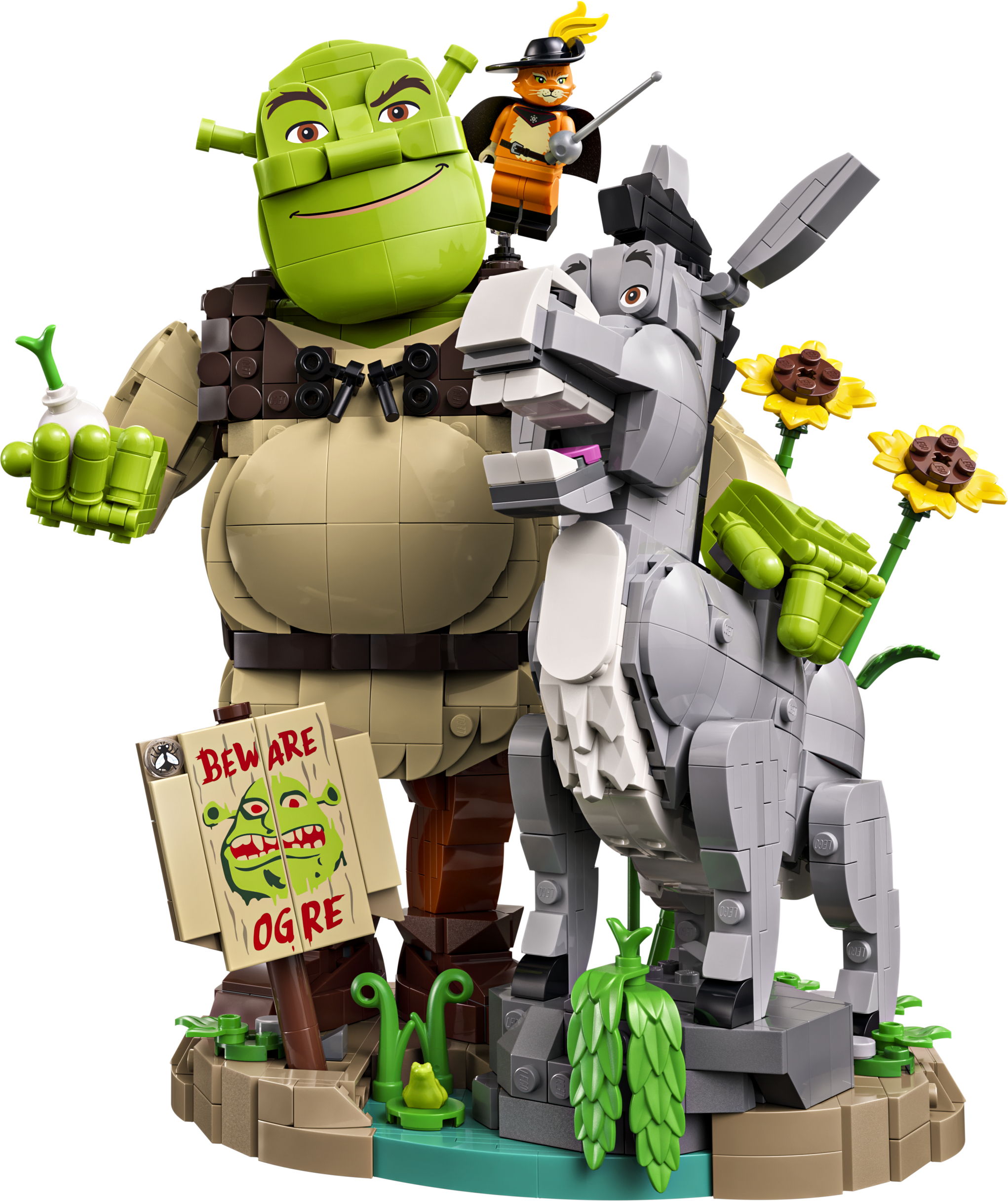 LEGO 72423 Shrek Шрек, Осел и Кот в сапогах фото