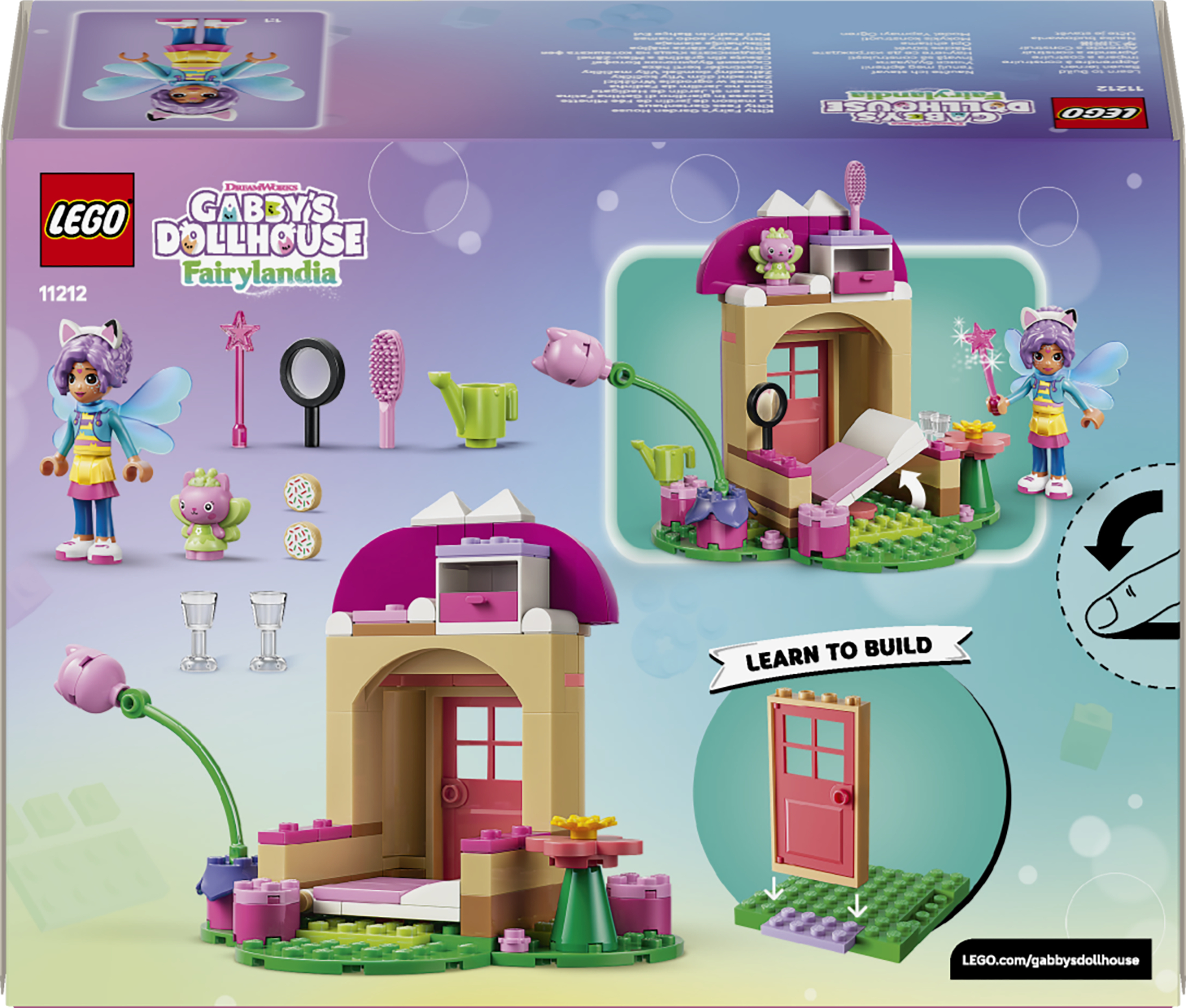 LEGO 11212 Gabby's Dollhouse Садовий будиночок Котофеї фото