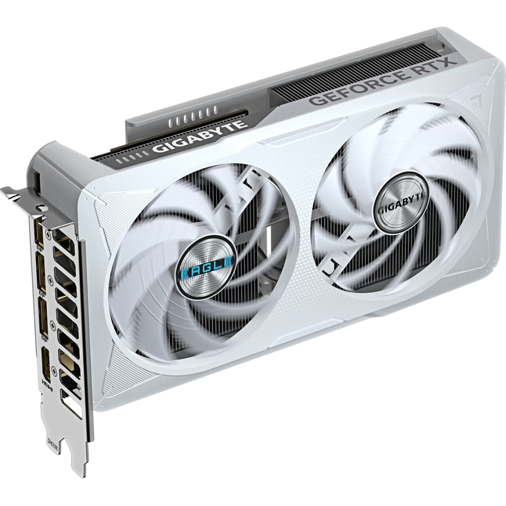 Видеокарта GIGABYTE GeForce RTX 5060 8GB GDDR7 Eagle OC Ice (GV-N5060EAGLEOC ICE-8GD) фото