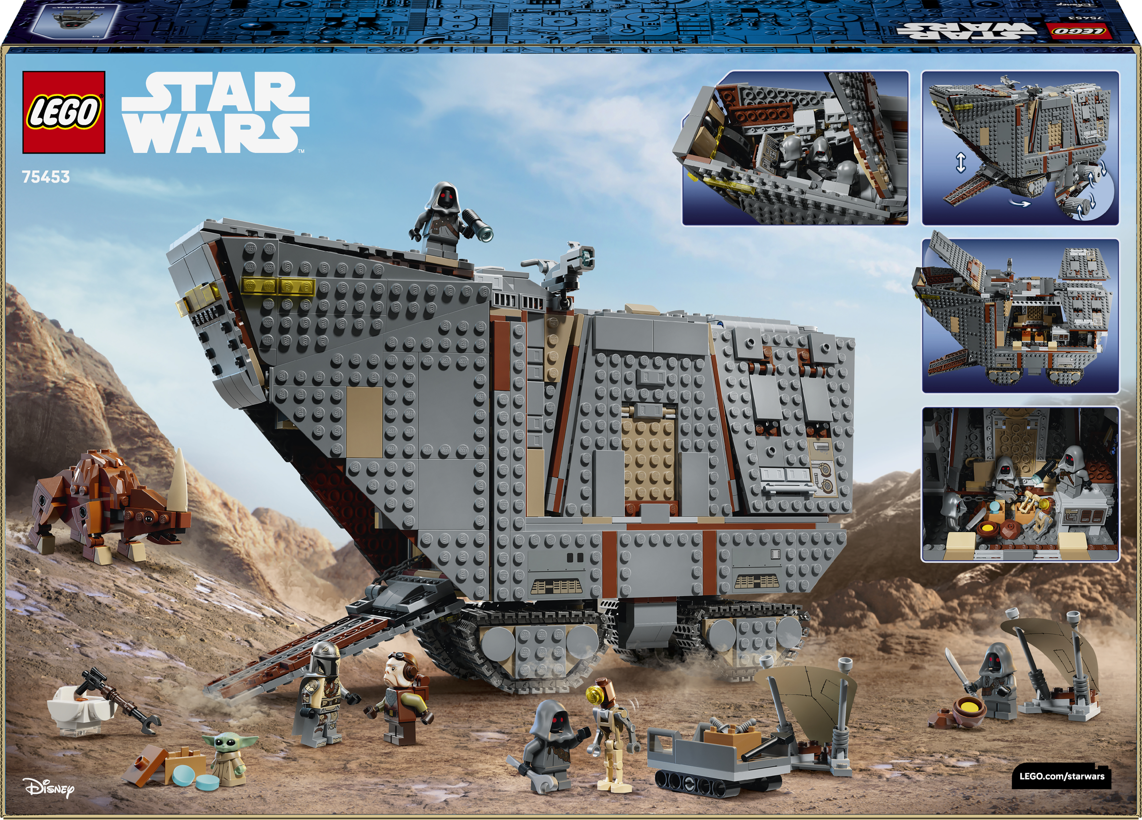 LEGO 75453 Star Wars Піщаний всюдихід Offworld і мадхорн фото