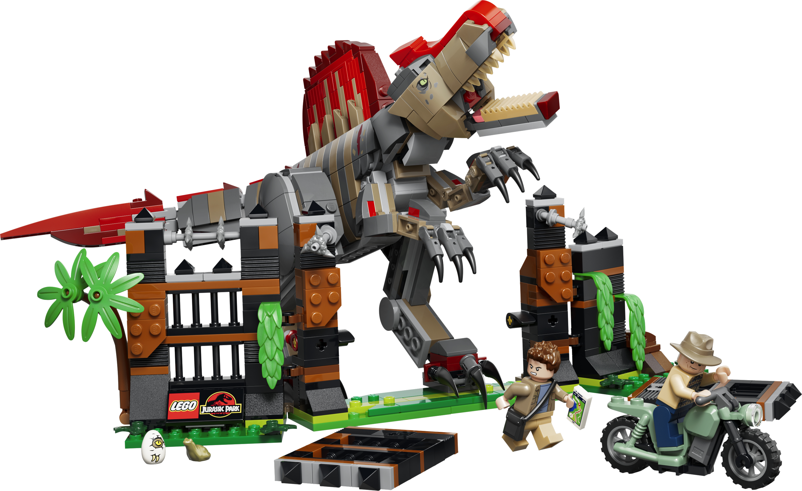 LEGO 77982 Jurassic World Побег спинозавра фото2