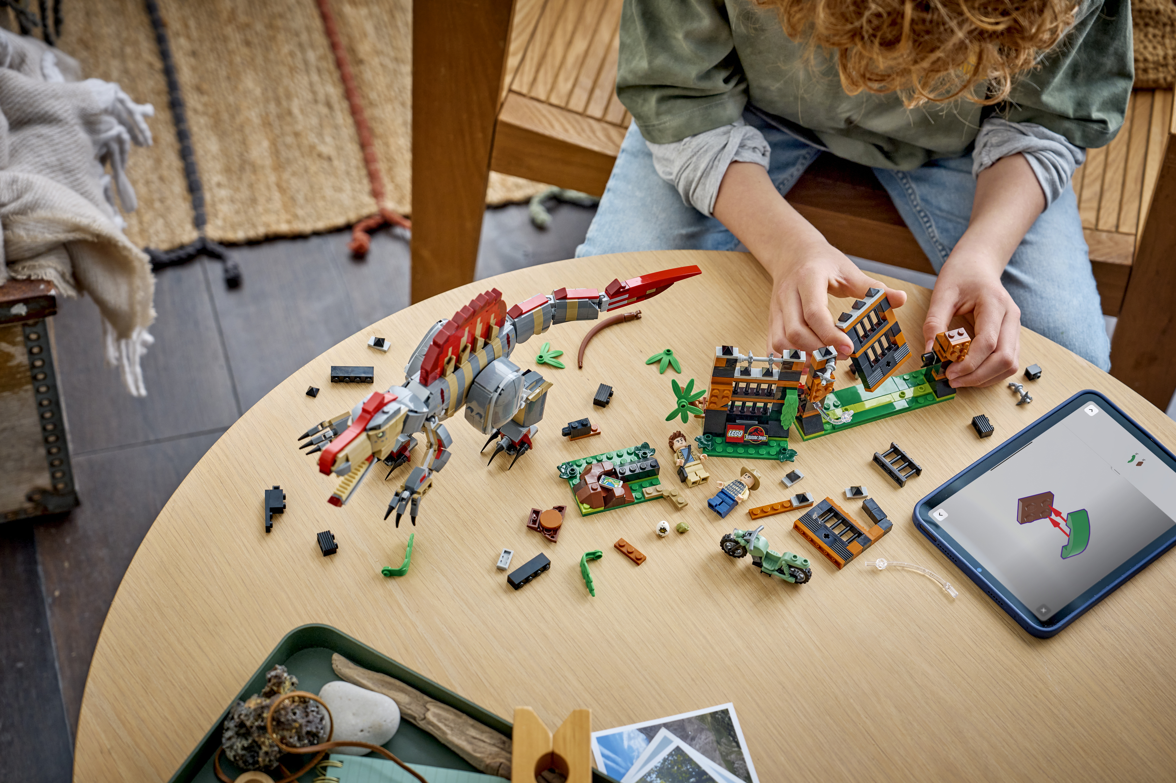 LEGO 77982 Jurassic World Побег спинозавра фото10