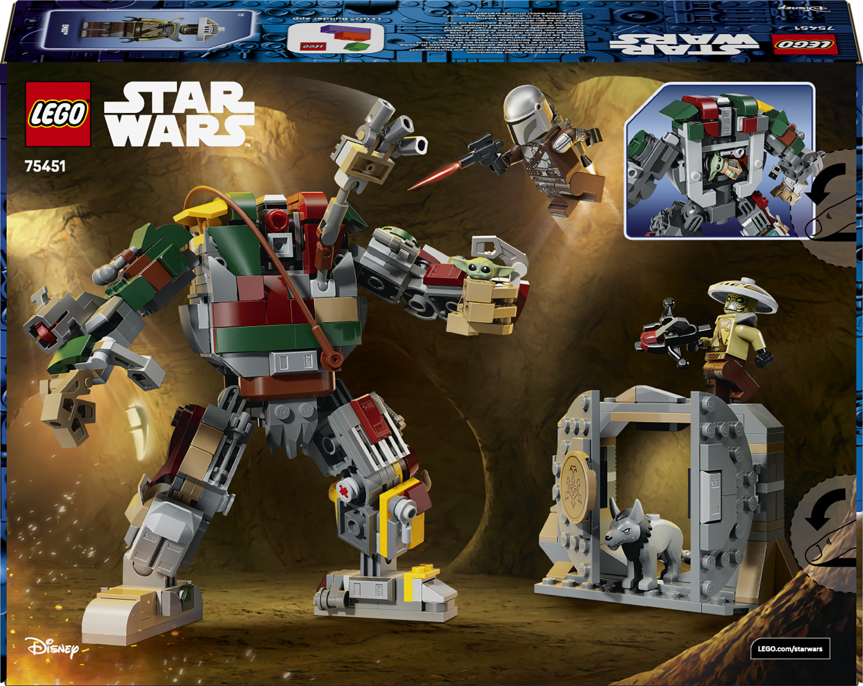 LEGO 75451 Star Wars Сутичка дроїдів-охоронців у палаці Хатта фото