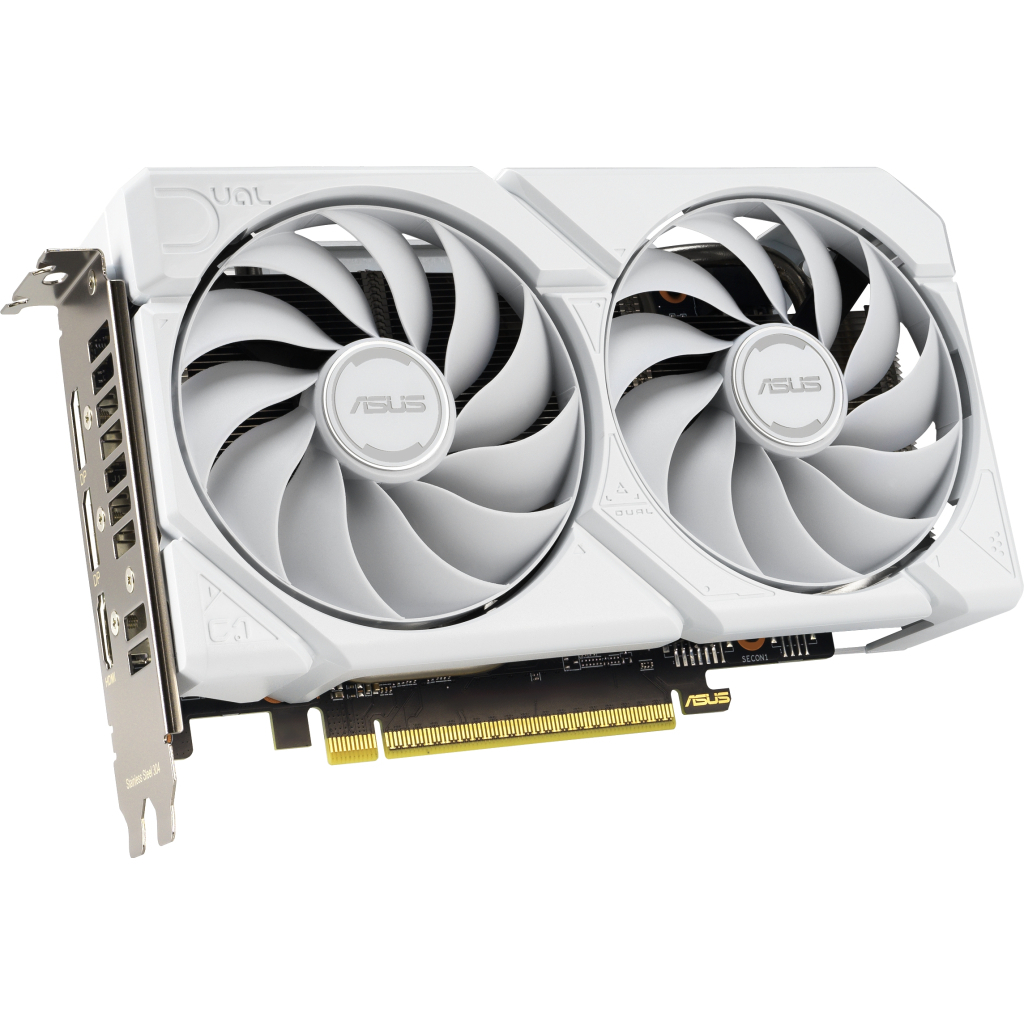Видеокарта ASUS AMD Radeon RX 9060 XT 16GB GDDR6 Dual White (DUAL-RX9060XT-16G-WHITE) фото3