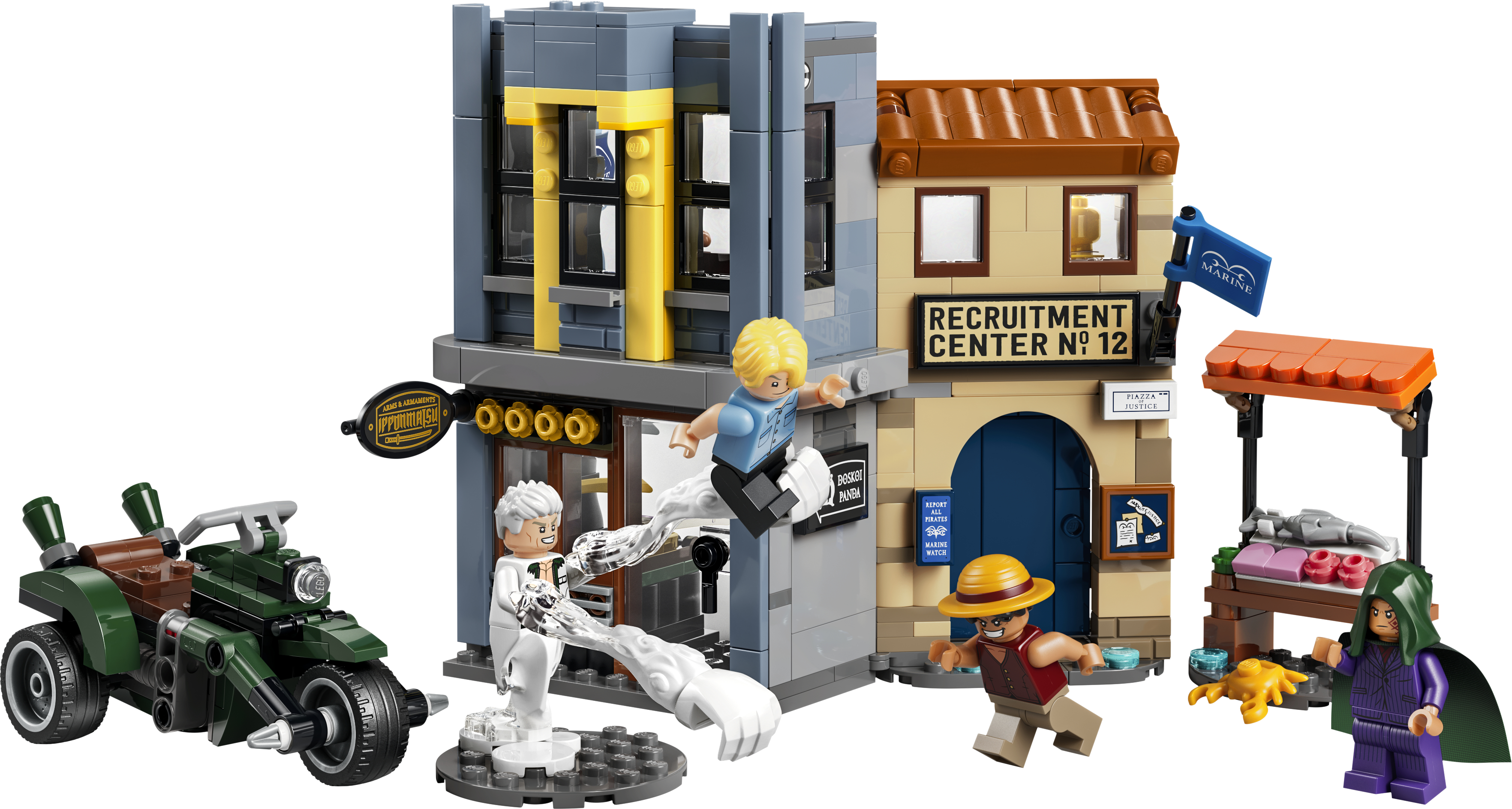 LEGO 75642 ONE PIECE Сутичка з капітаном Смокером фото