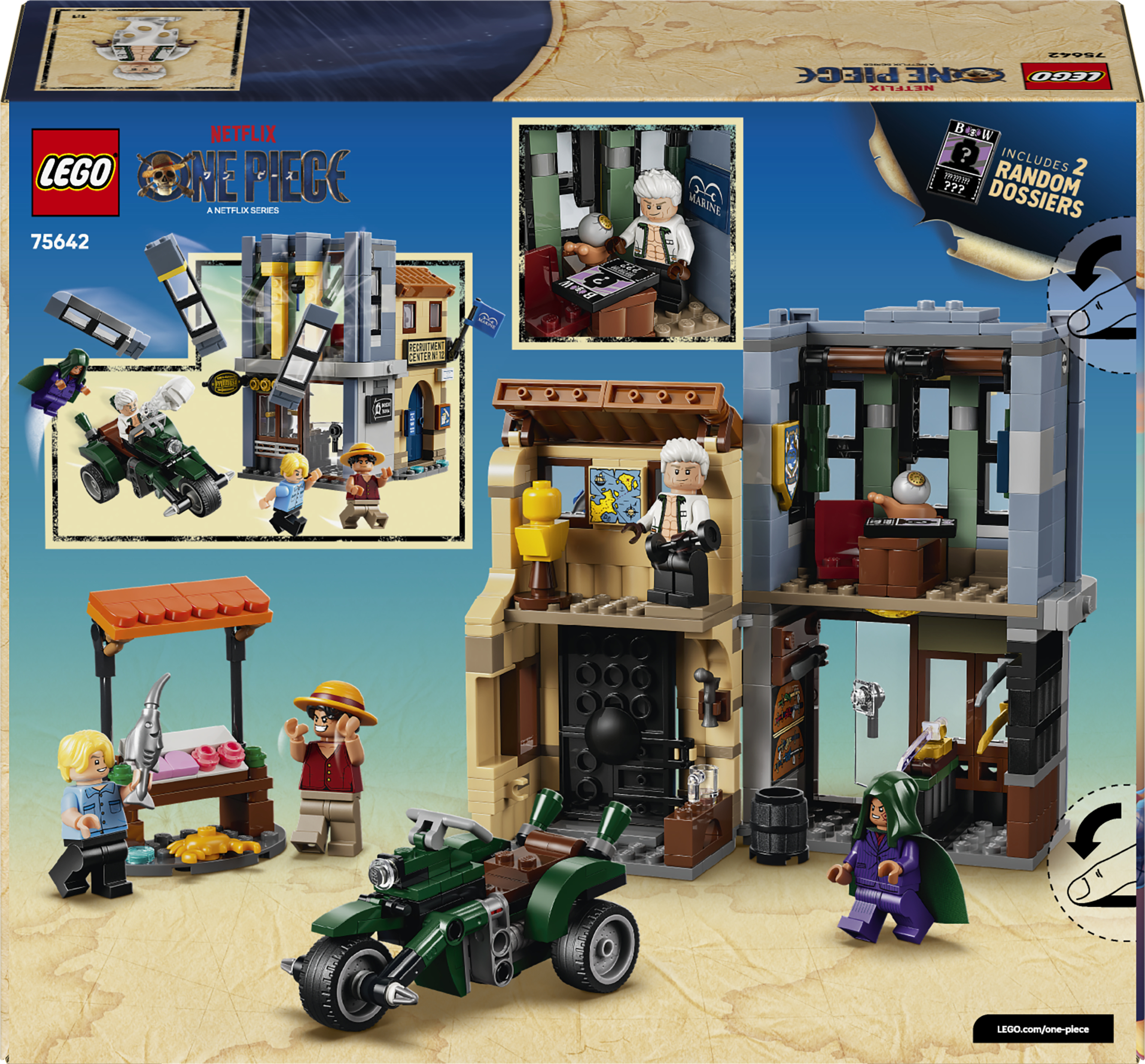 LEGO 75642 ONE PIECE Сутичка з капітаном Смокером фото