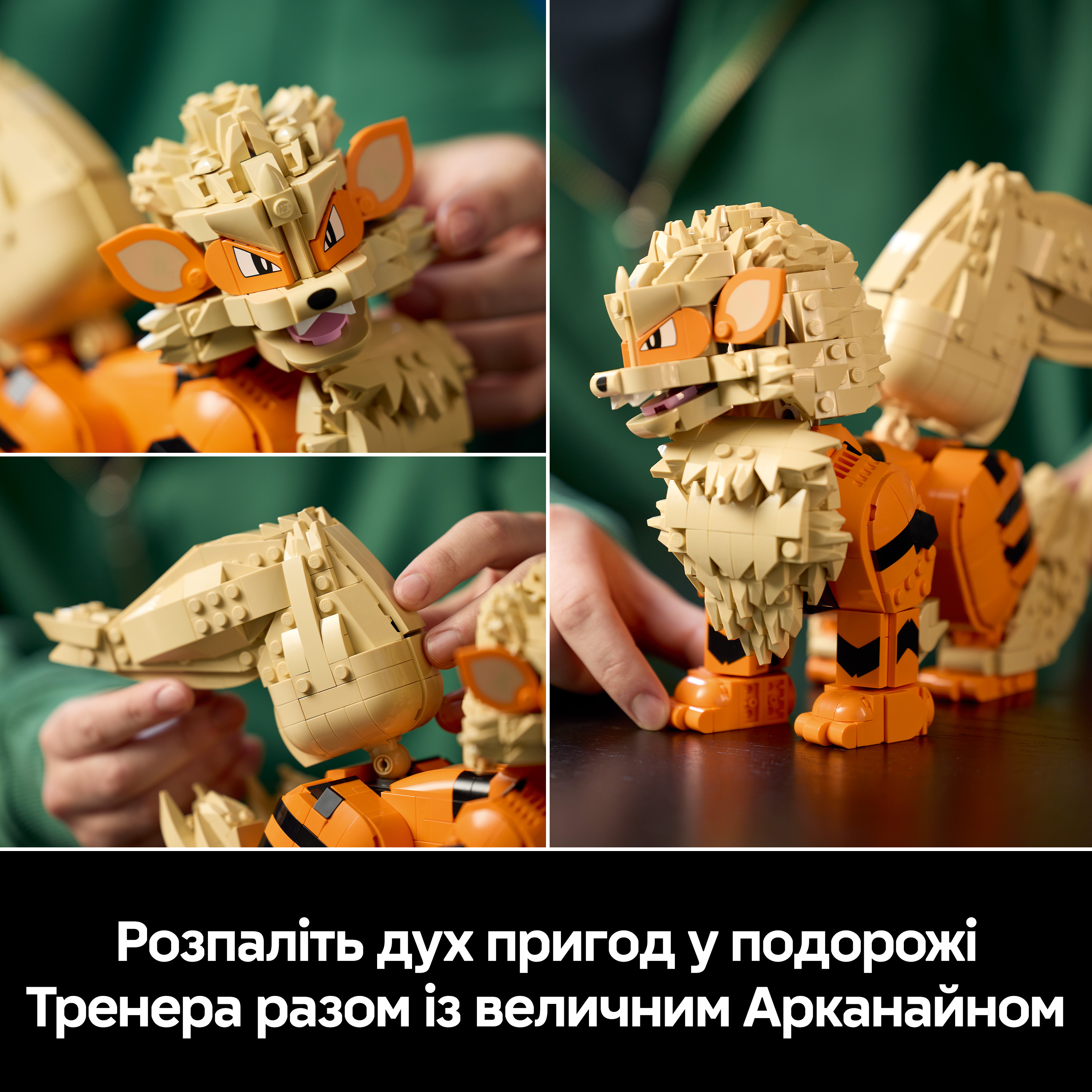 LEGO 72160 Pokemon Арканайн фото5