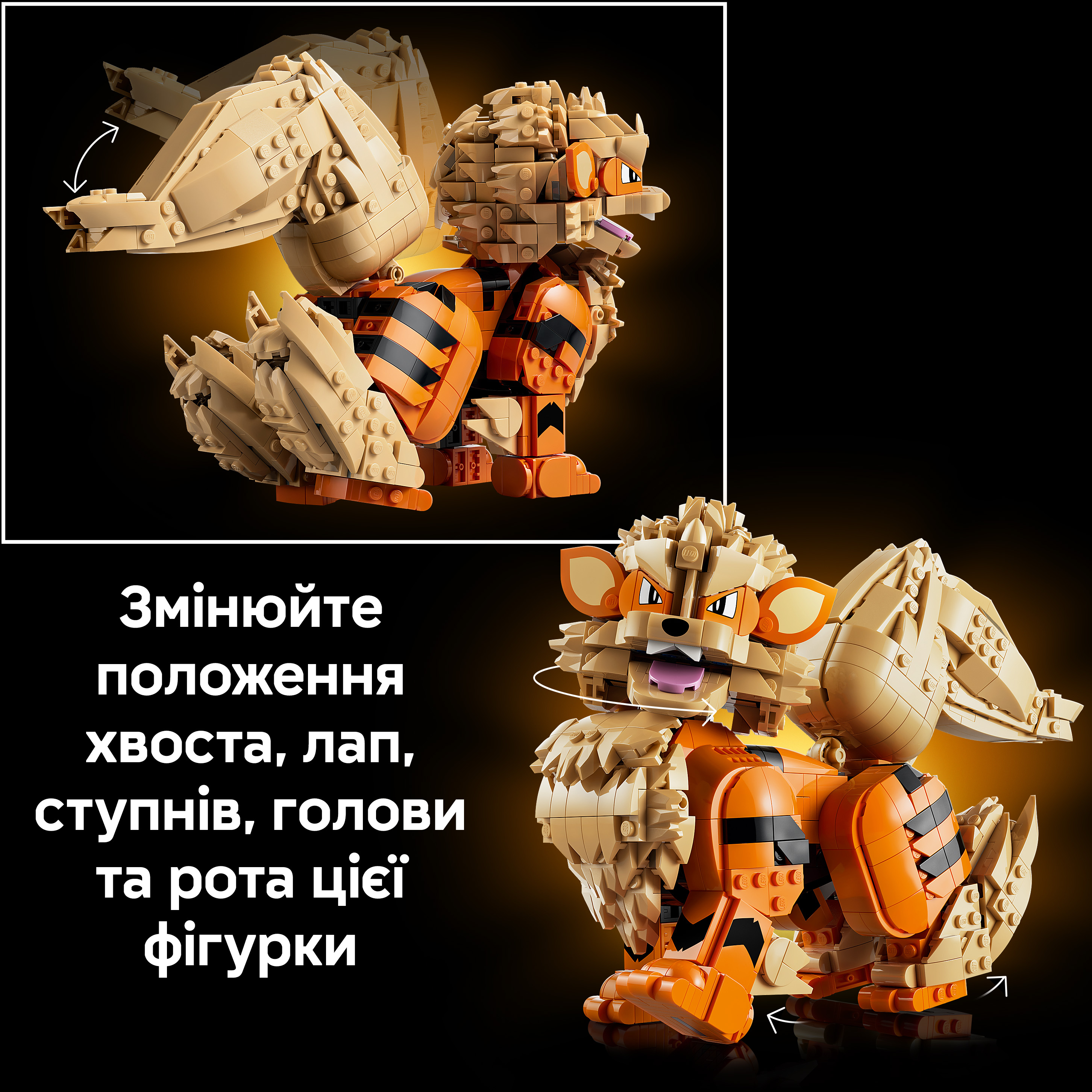 LEGO 72160 Pokemon Арканайн фото6