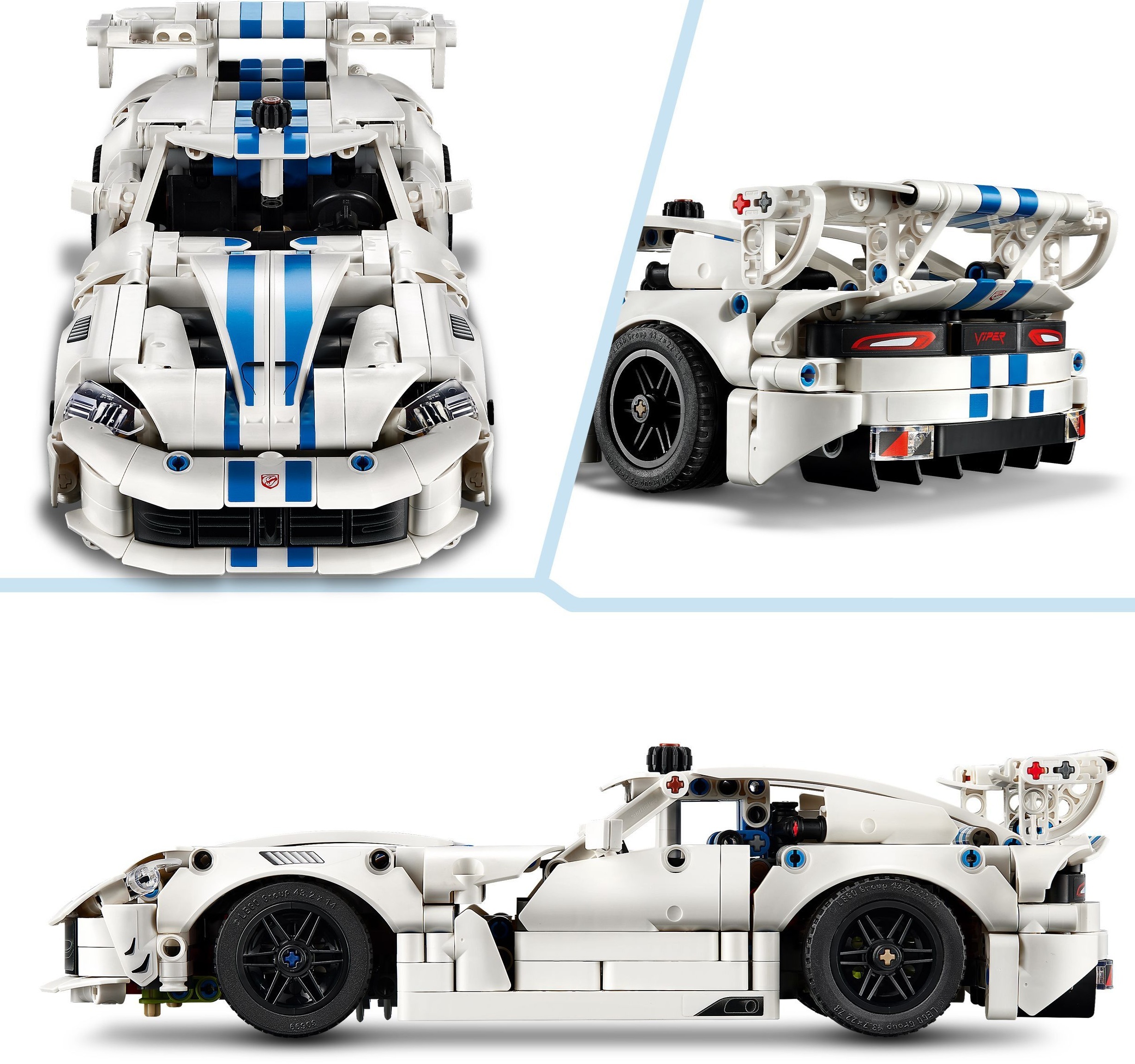LEGO 42234 Technic Спортивний автомобіль Dodge Viper GTS-R фото