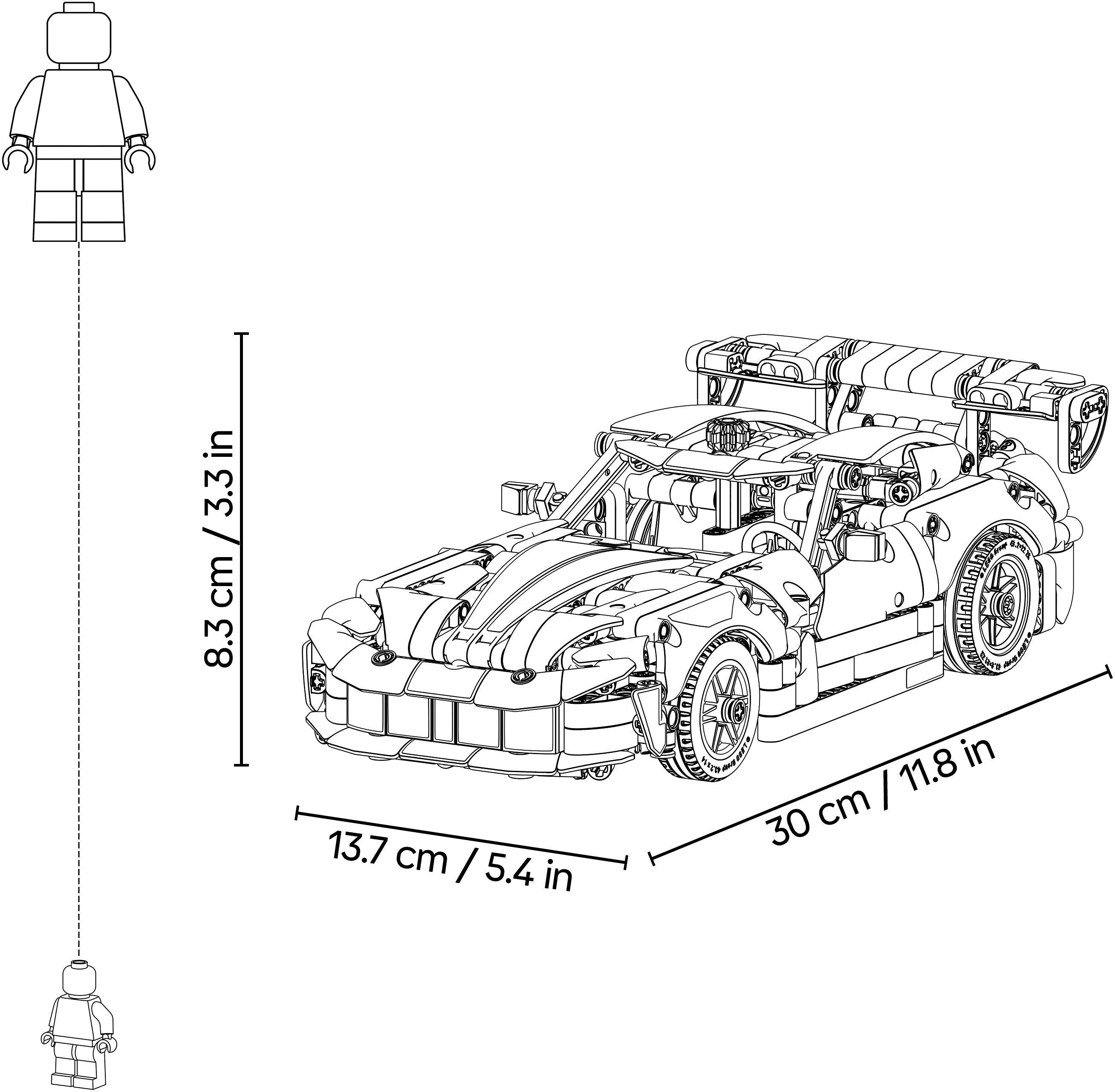 LEGO 42234 Technic Спортивний автомобіль Dodge Viper GTS-R фото
