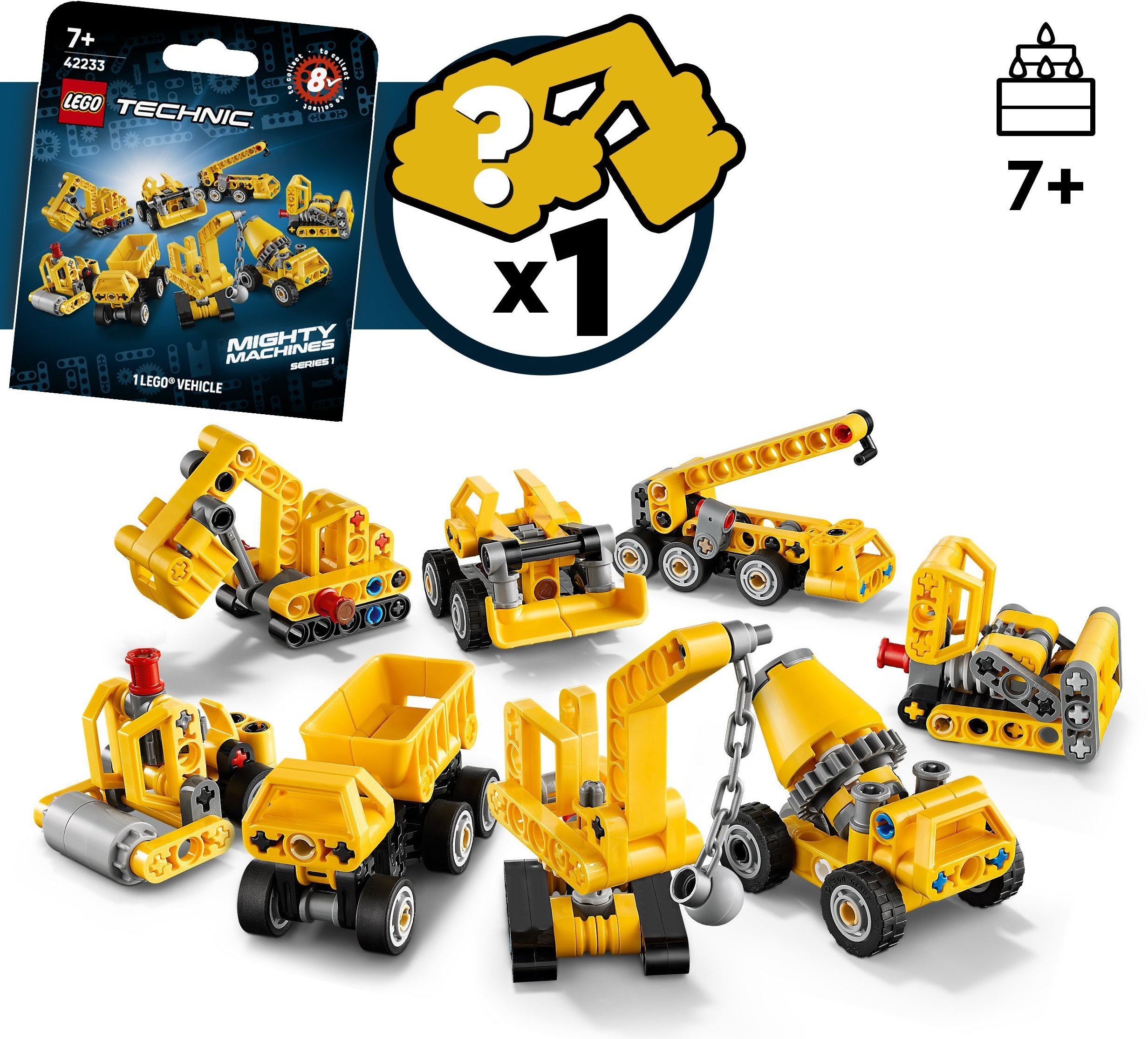 LEGO 42233 Technic Потужні машини фото2