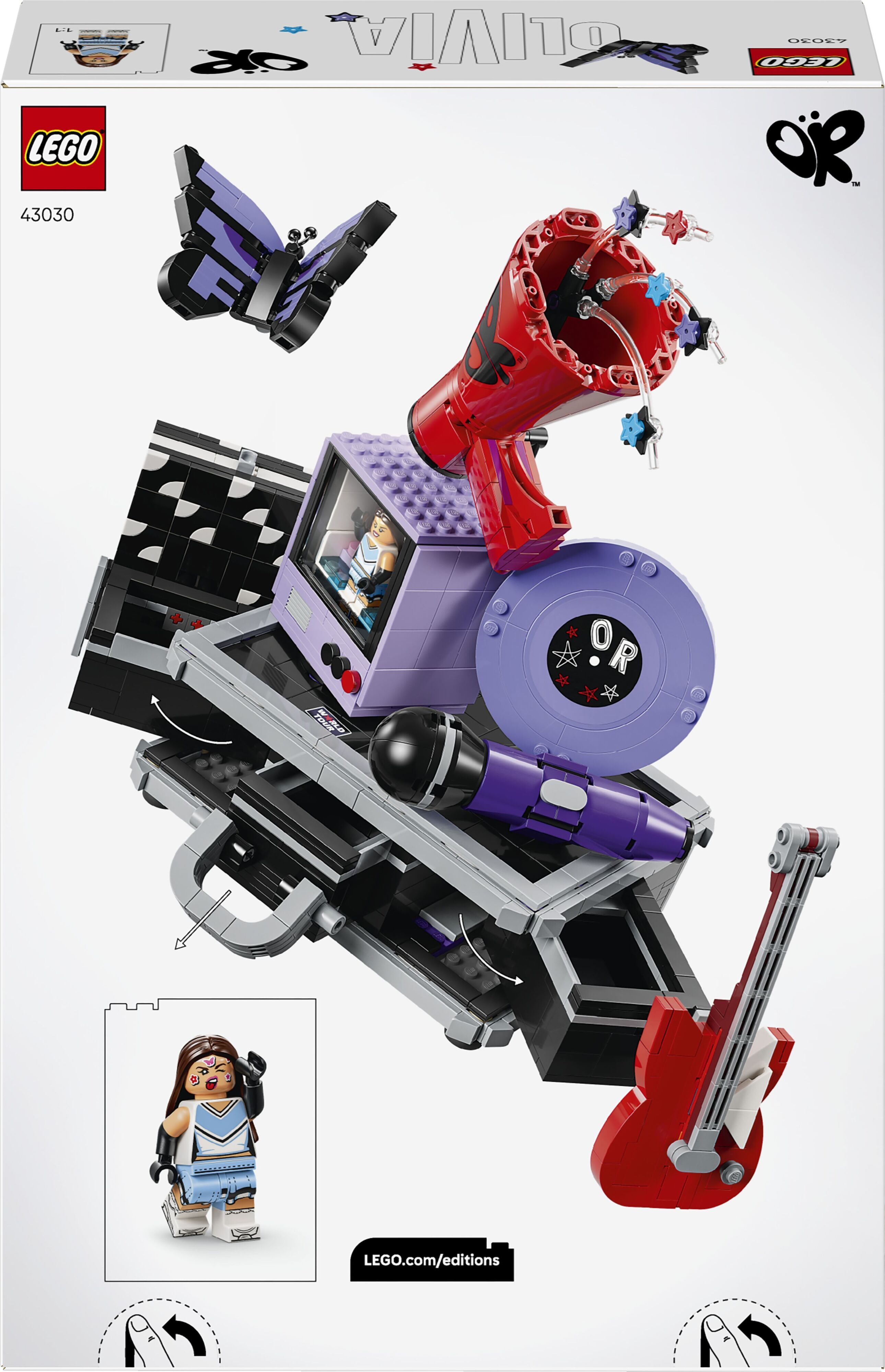 LEGO 43030 Editions Music Секретне сховище Олівії Родріґо фото
