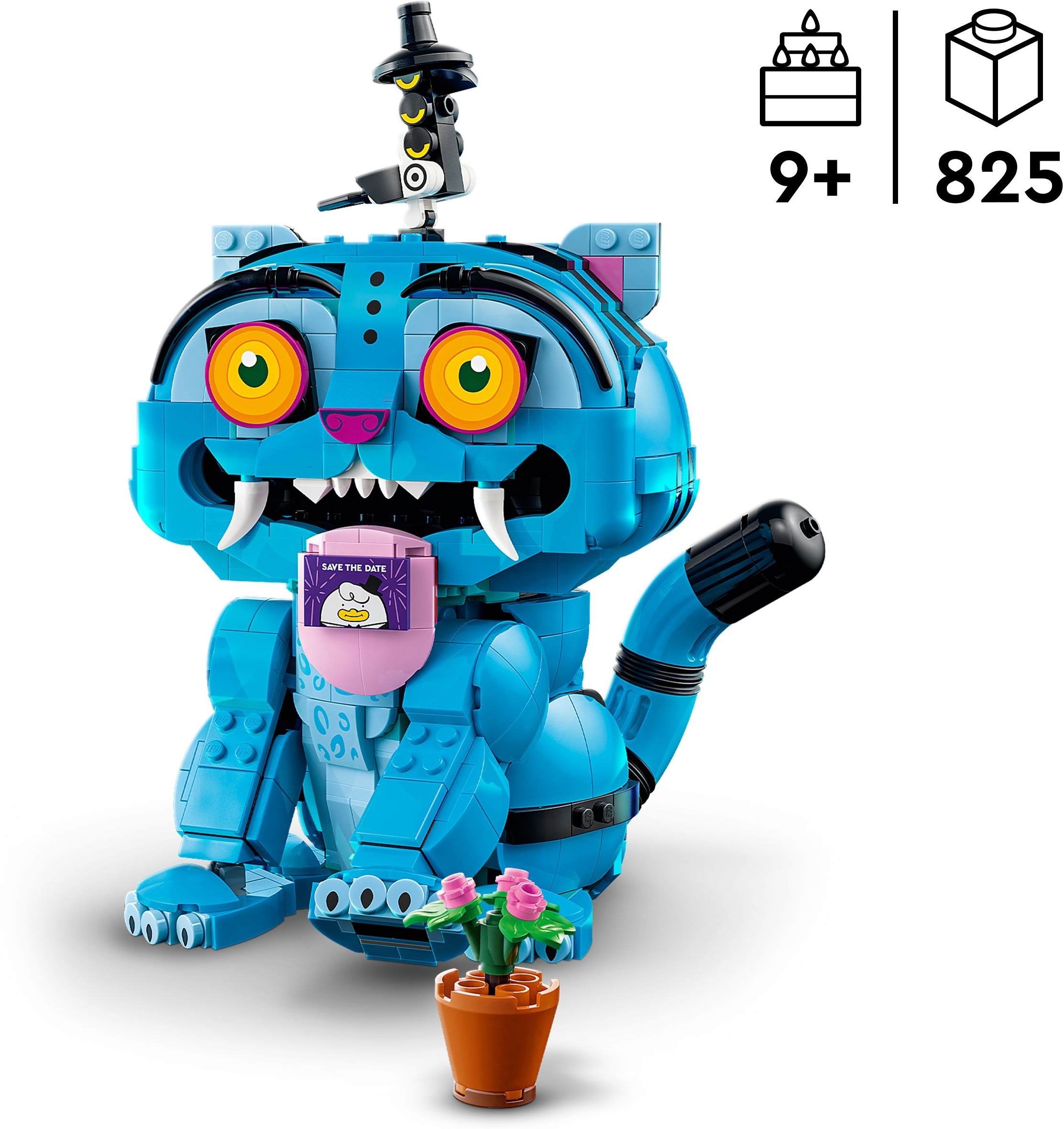 LEGO 72537 KPop Demon Hunters Тигр Дерпи и птичка Сасси фото2