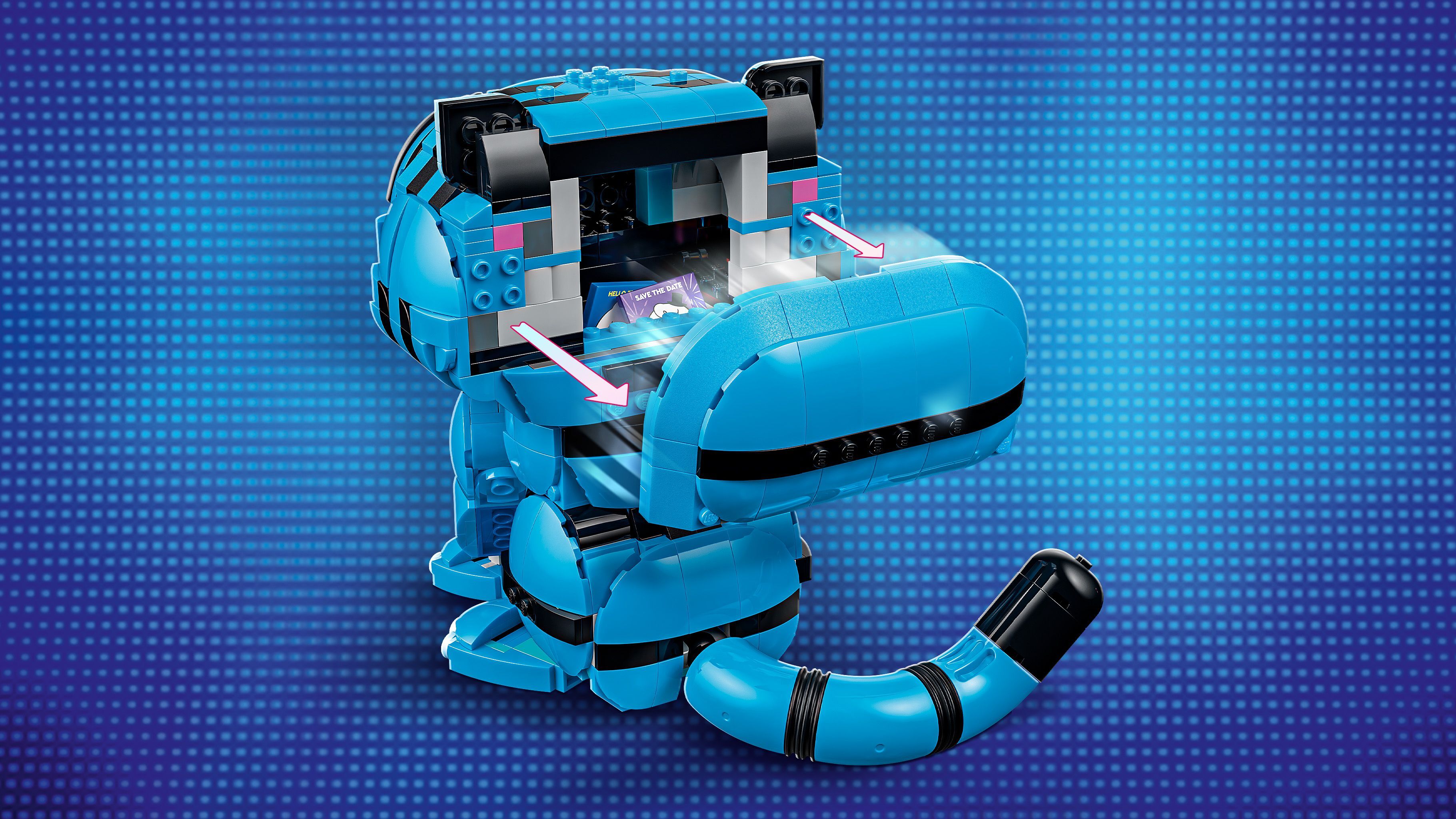 LEGO 72537 KPop Demon Hunters Тигр Дерпи и птичка Сасси фото13