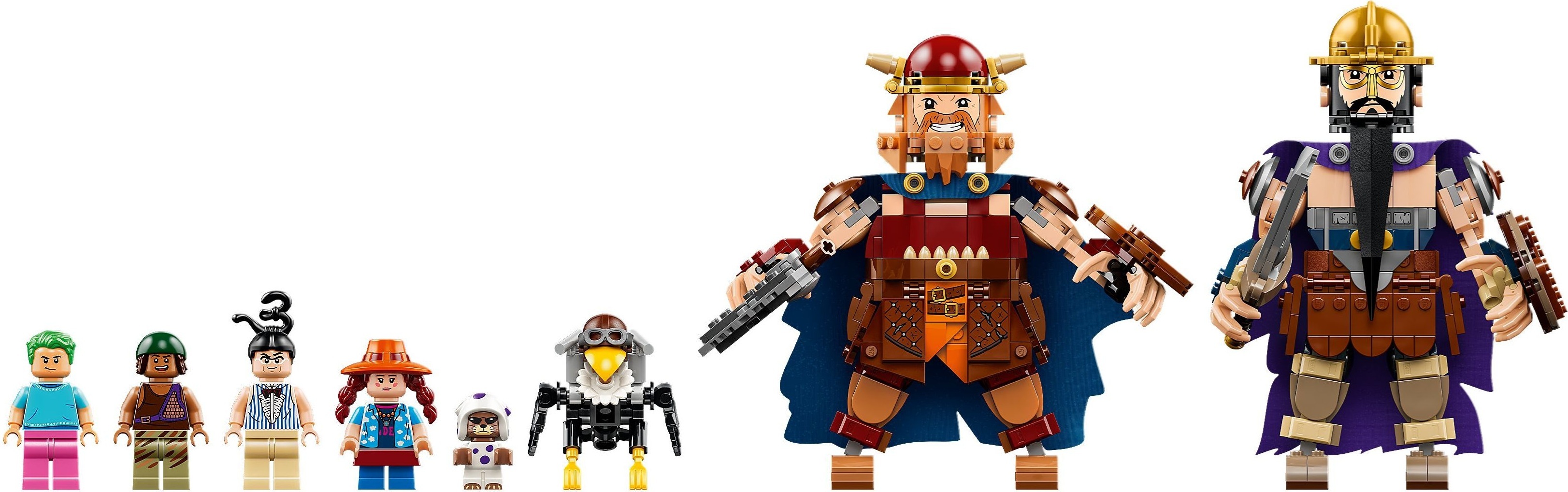 LEGO 75644 ONE PIECE Доррі проти Броґі: гіганти Малого Саду фото
