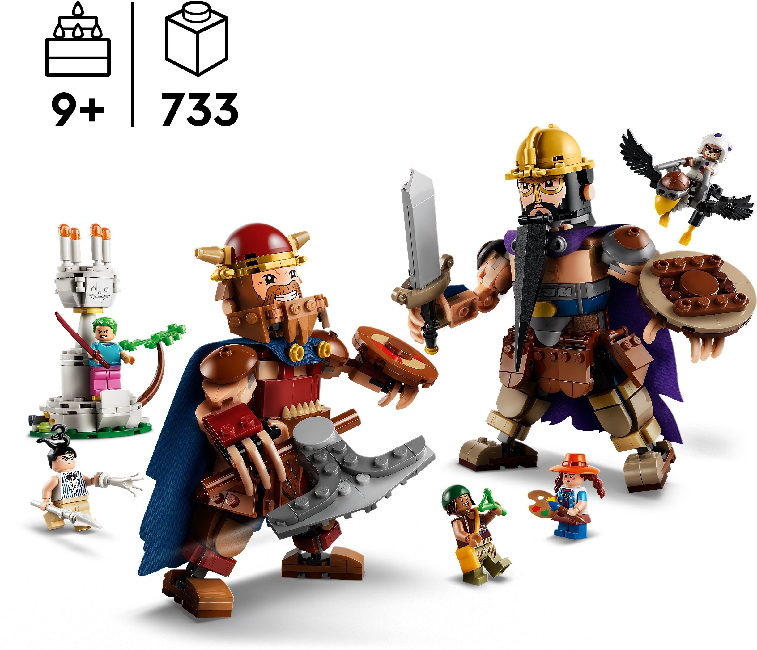 LEGO 75644 ONE PIECE Доррі проти Броґі: гіганти Малого Саду фото