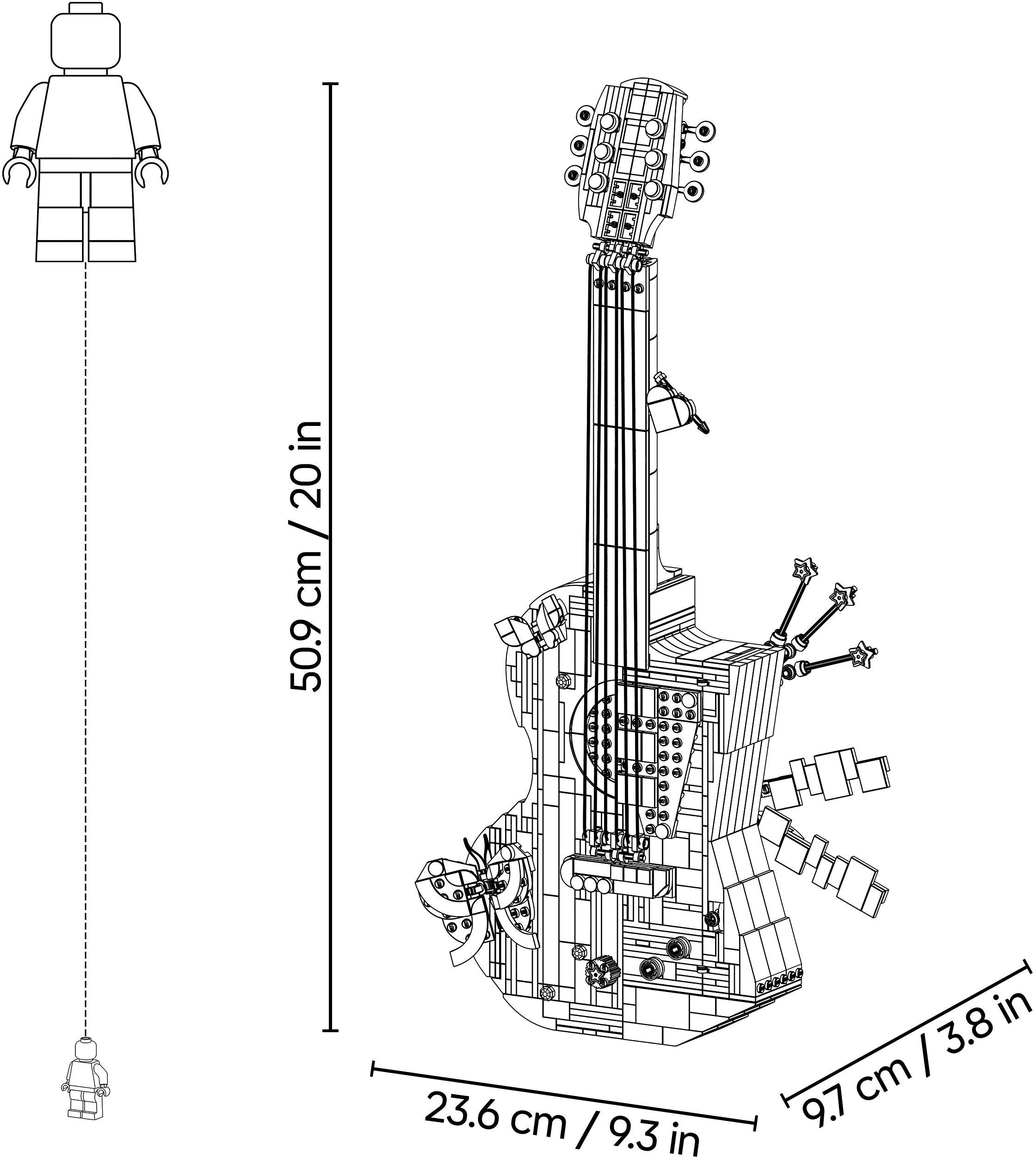 LEGO 43031 Editions Music Подвійна гітара Олівії Родріґо фото3