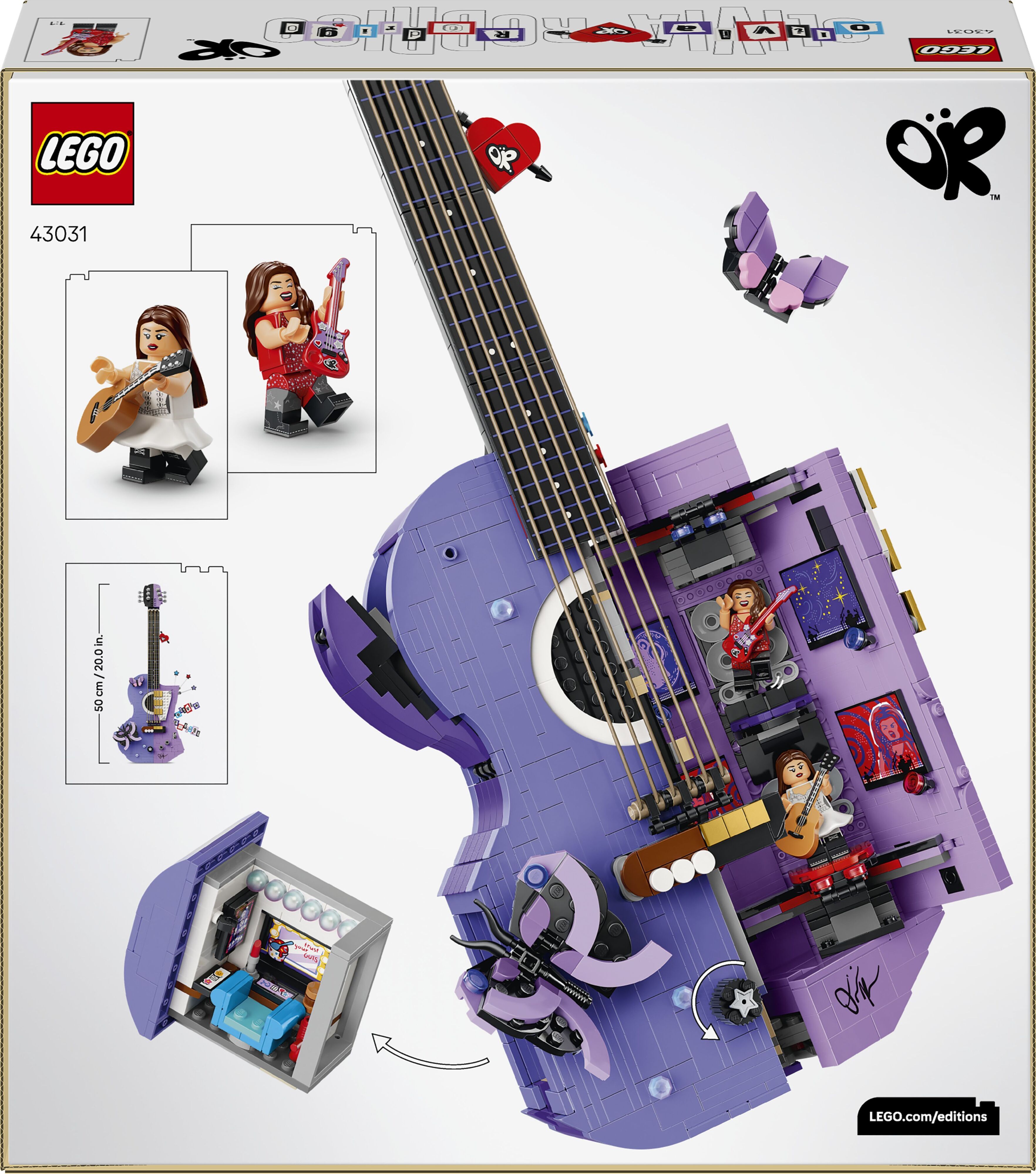 LEGO 43031 Editions Music Подвійна гітара Олівії Родріґо фото15