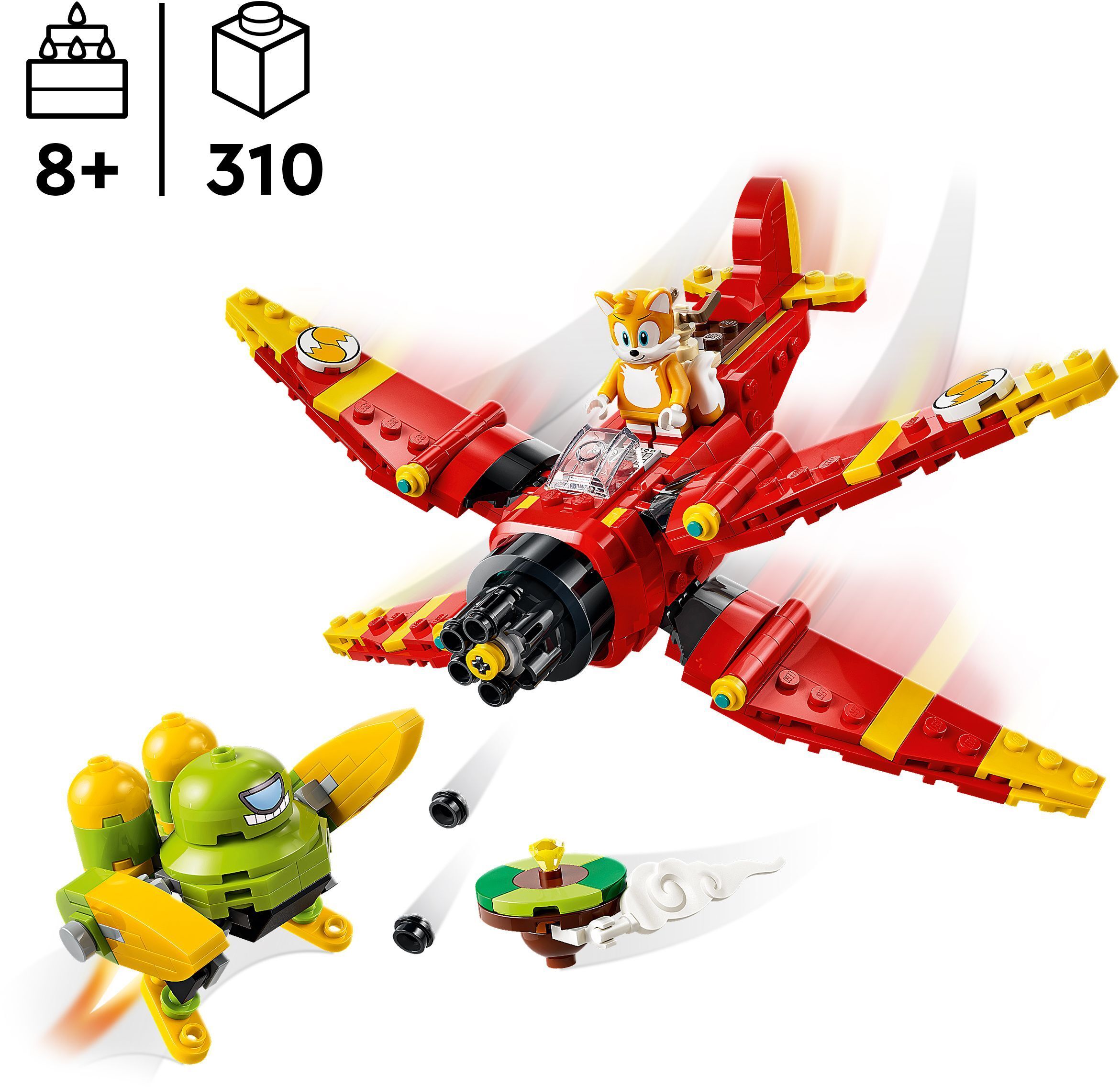 LEGO 77119 Sonic Літак Тейлза Торнадо-1 фото2