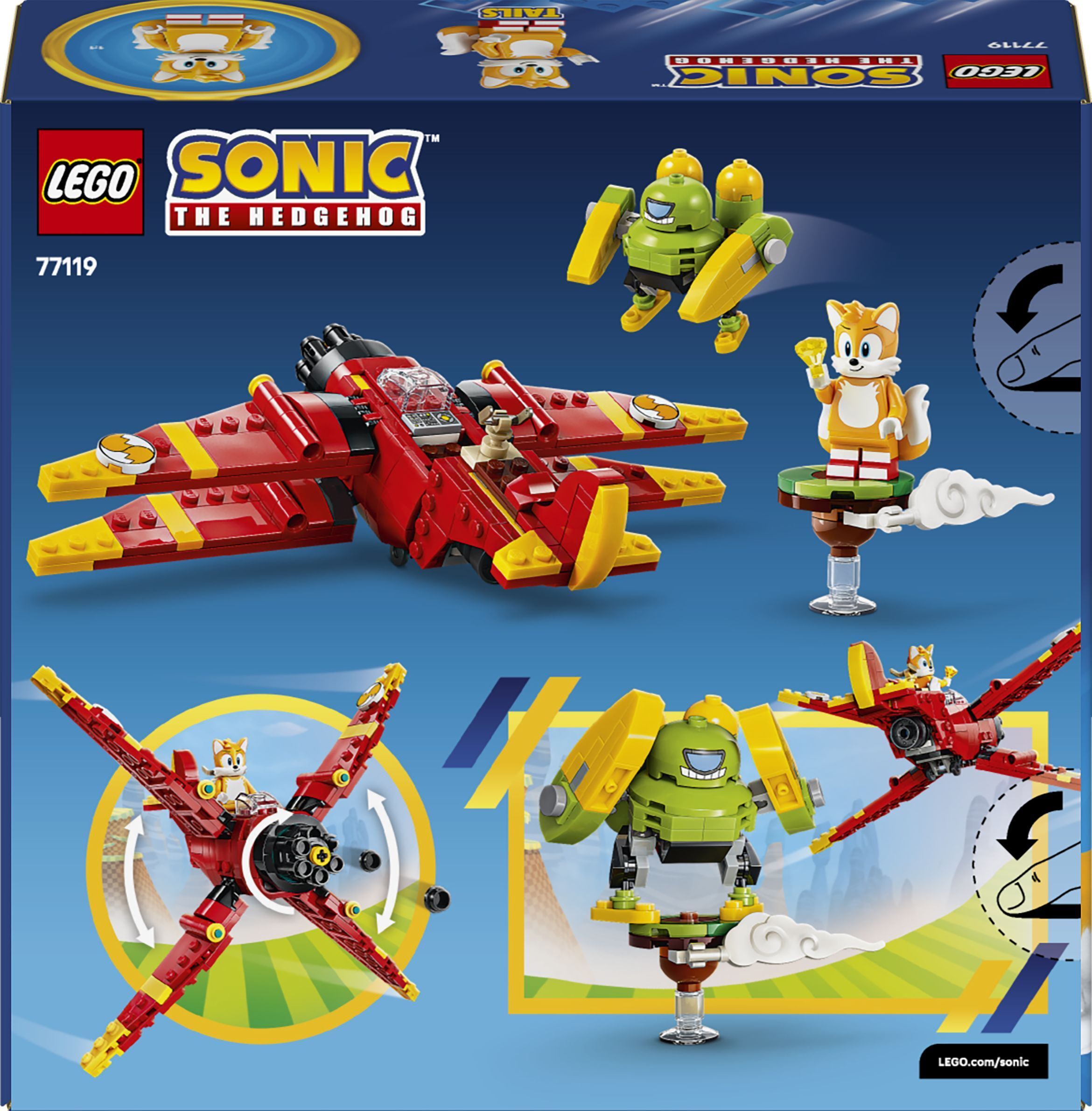 LEGO 77119 Sonic Літак Тейлза Торнадо-1 фото15