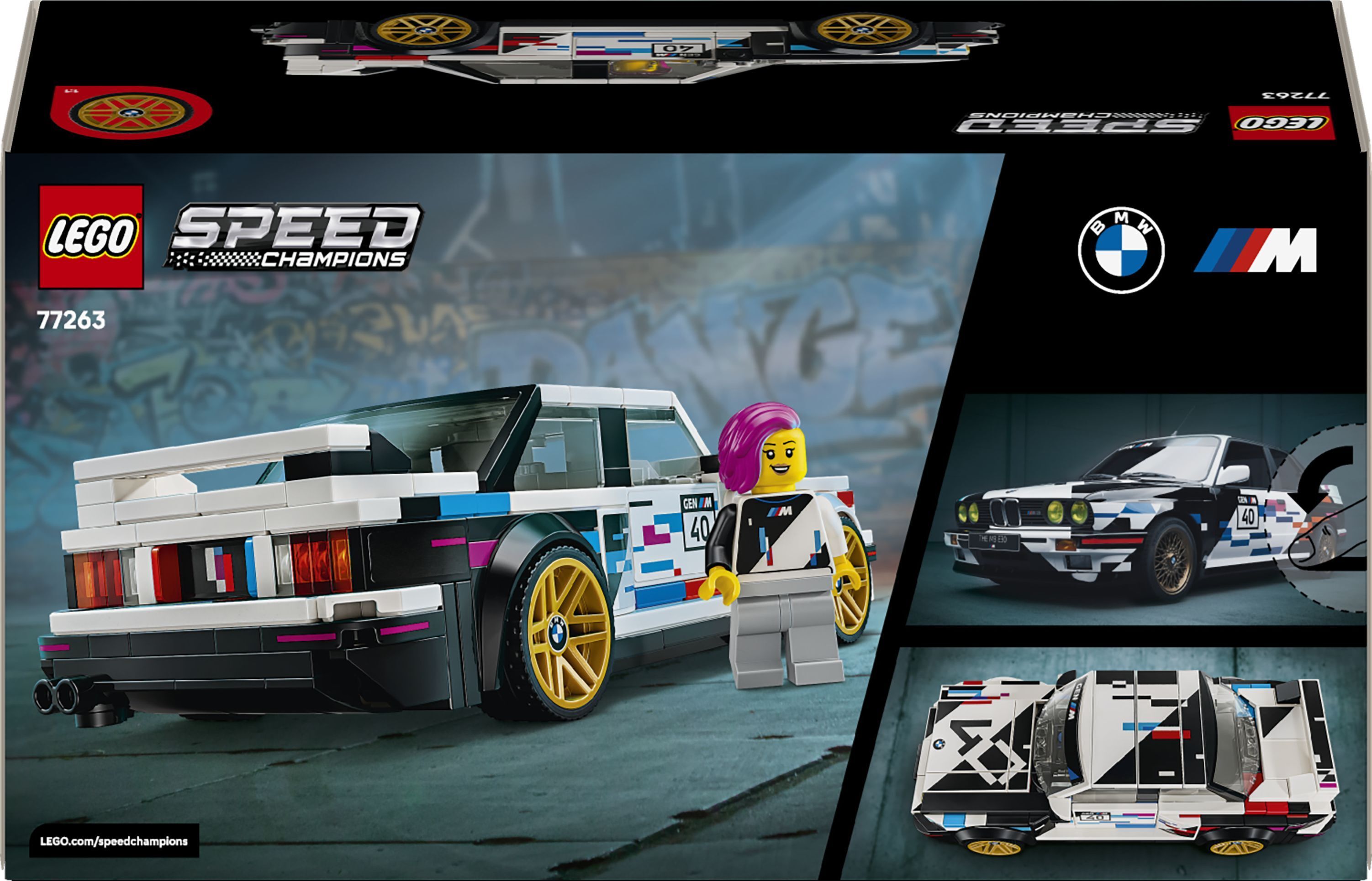 LEGO 77263 Speed Champions BMW M3 (E30) фото15