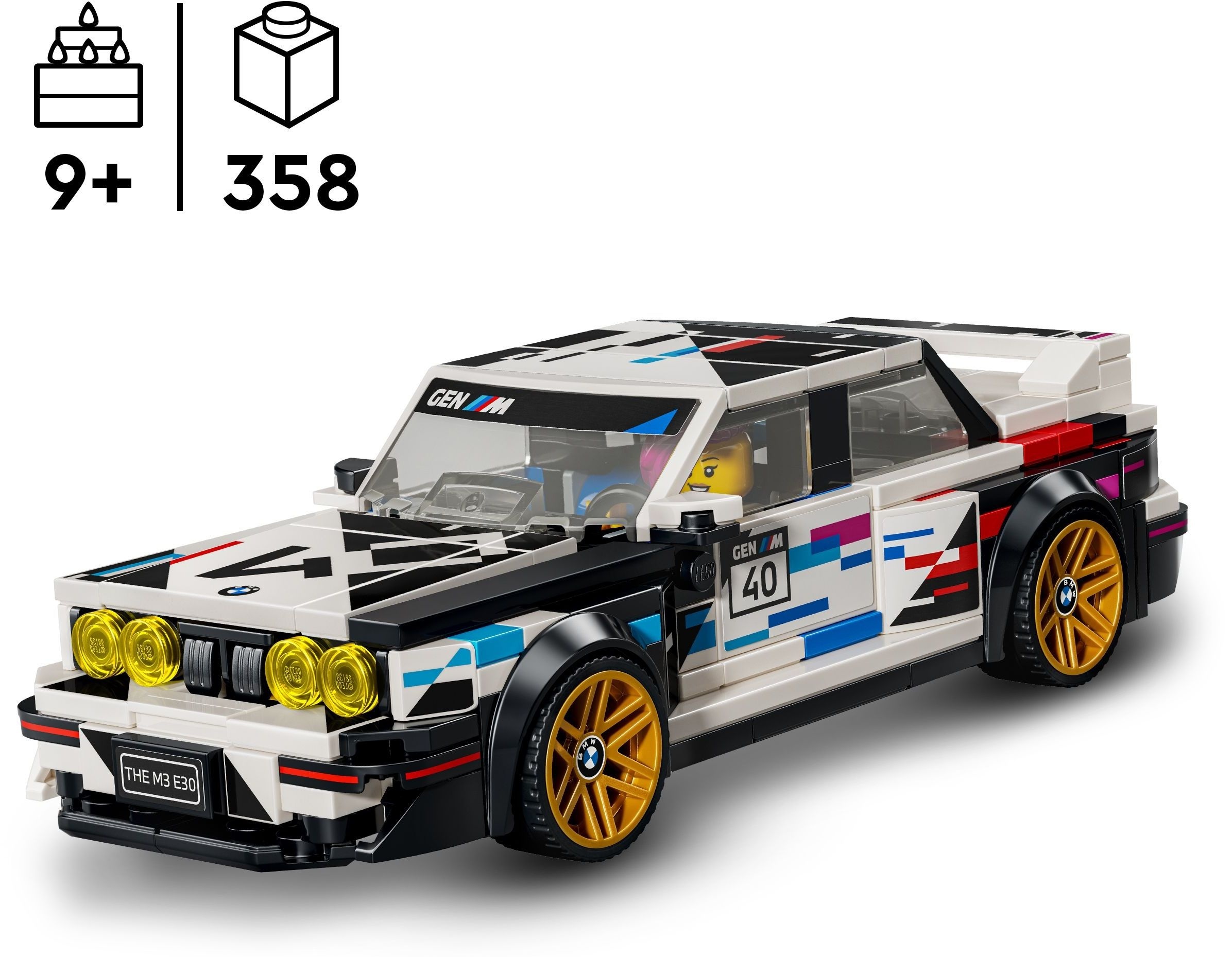LEGO 77263 Speed Champions BMW M3 (E30) фото2