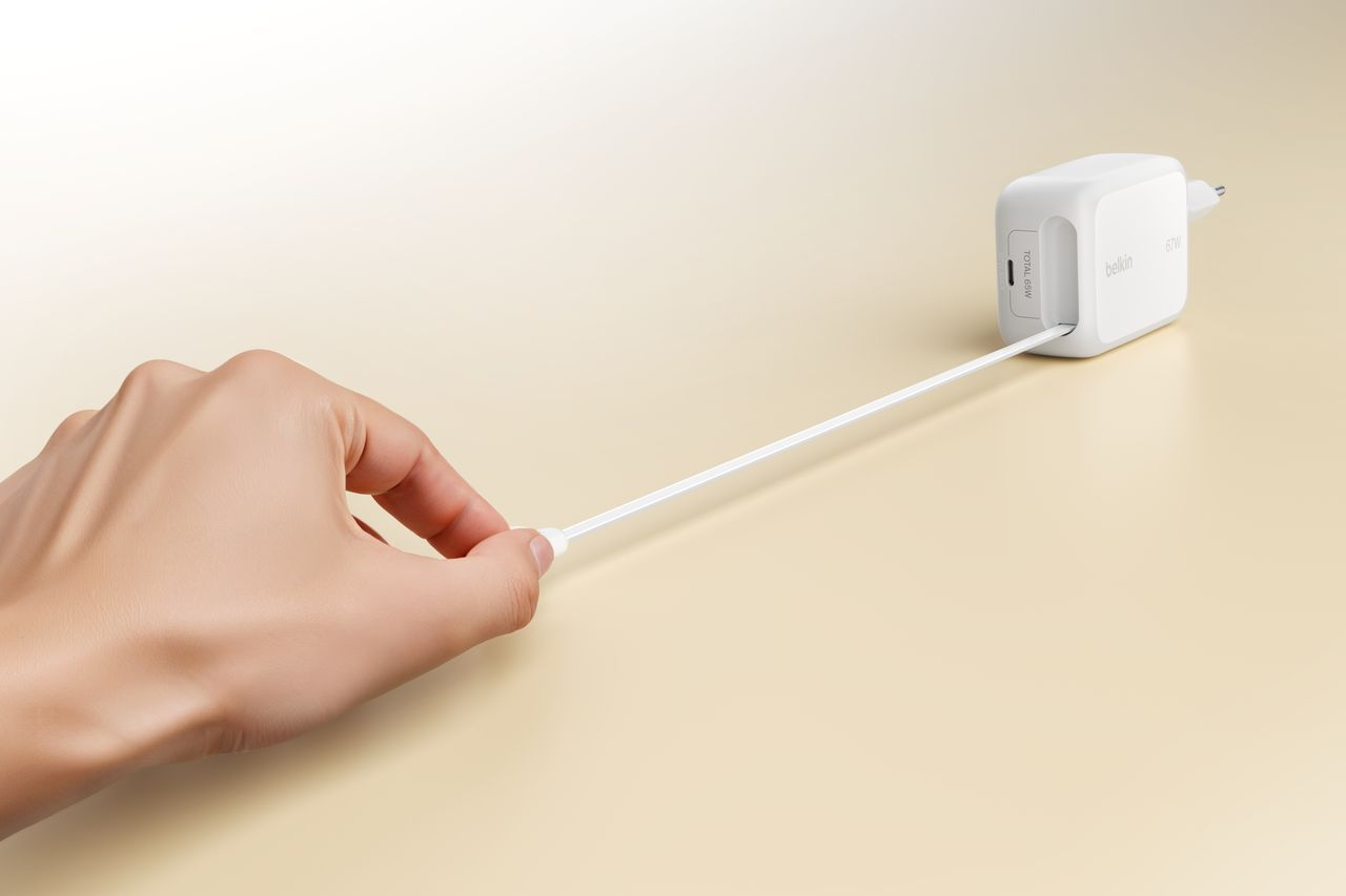 Зарядное устройство сетевое Belkin 67Вт USB-C PD PPS, белый фото4