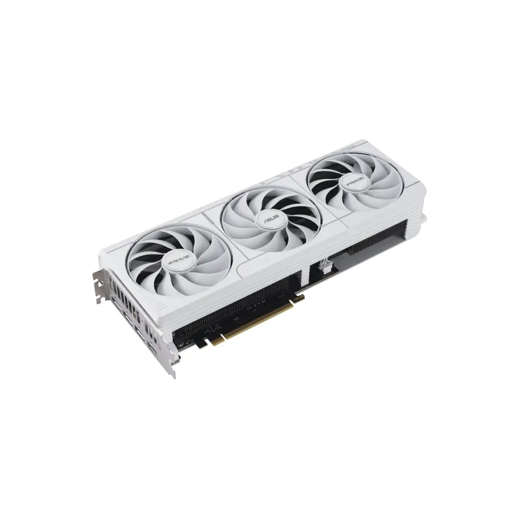Видеокарта ASUS GeForce RTX 5070 12GB GDDR7 Prime OC White (PRIME-RTX5070-O12G-WHITE) фото