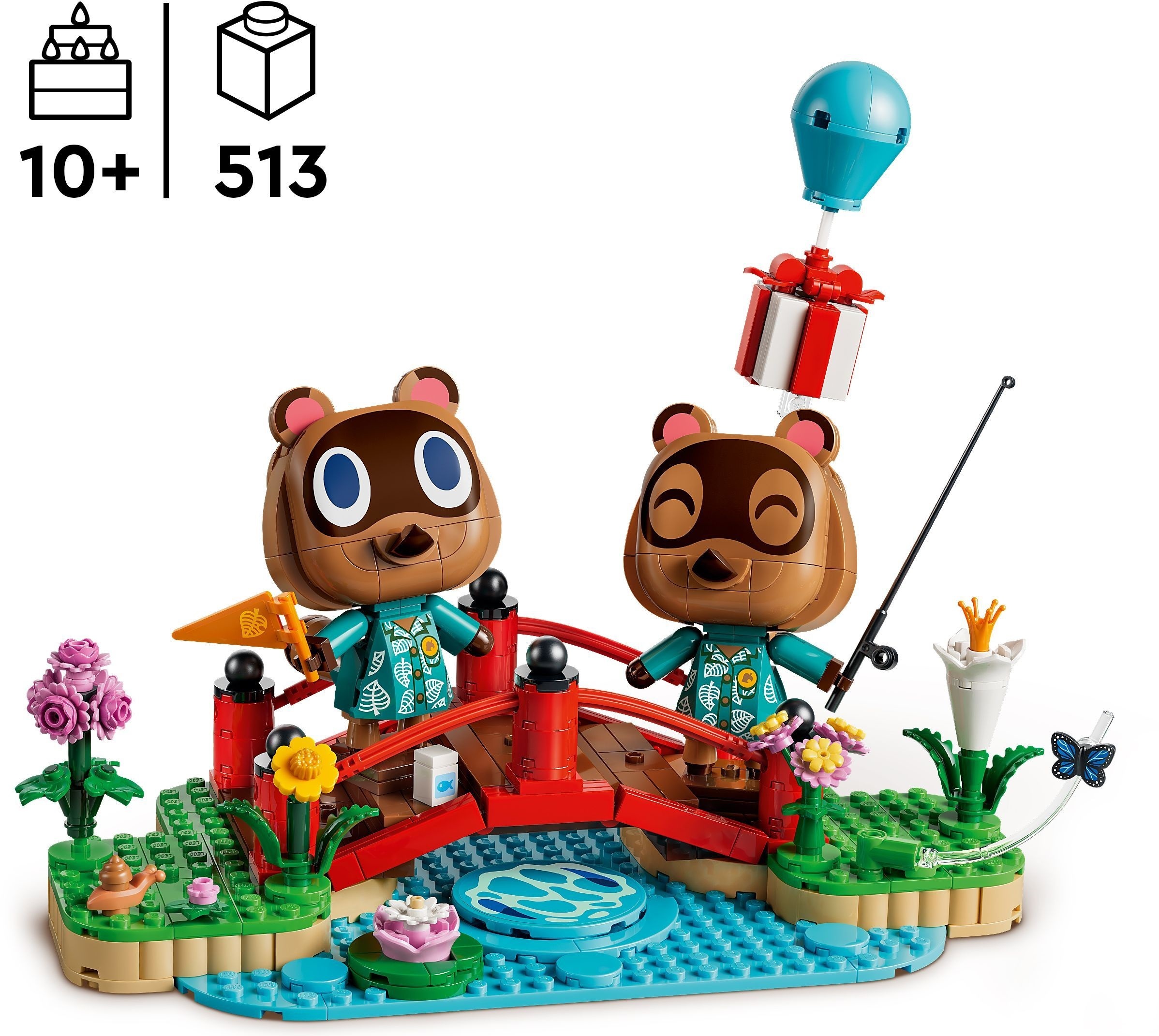 LEGO 77059 Animal Crossing Веселий день Тіммі та Томмі на природі фото