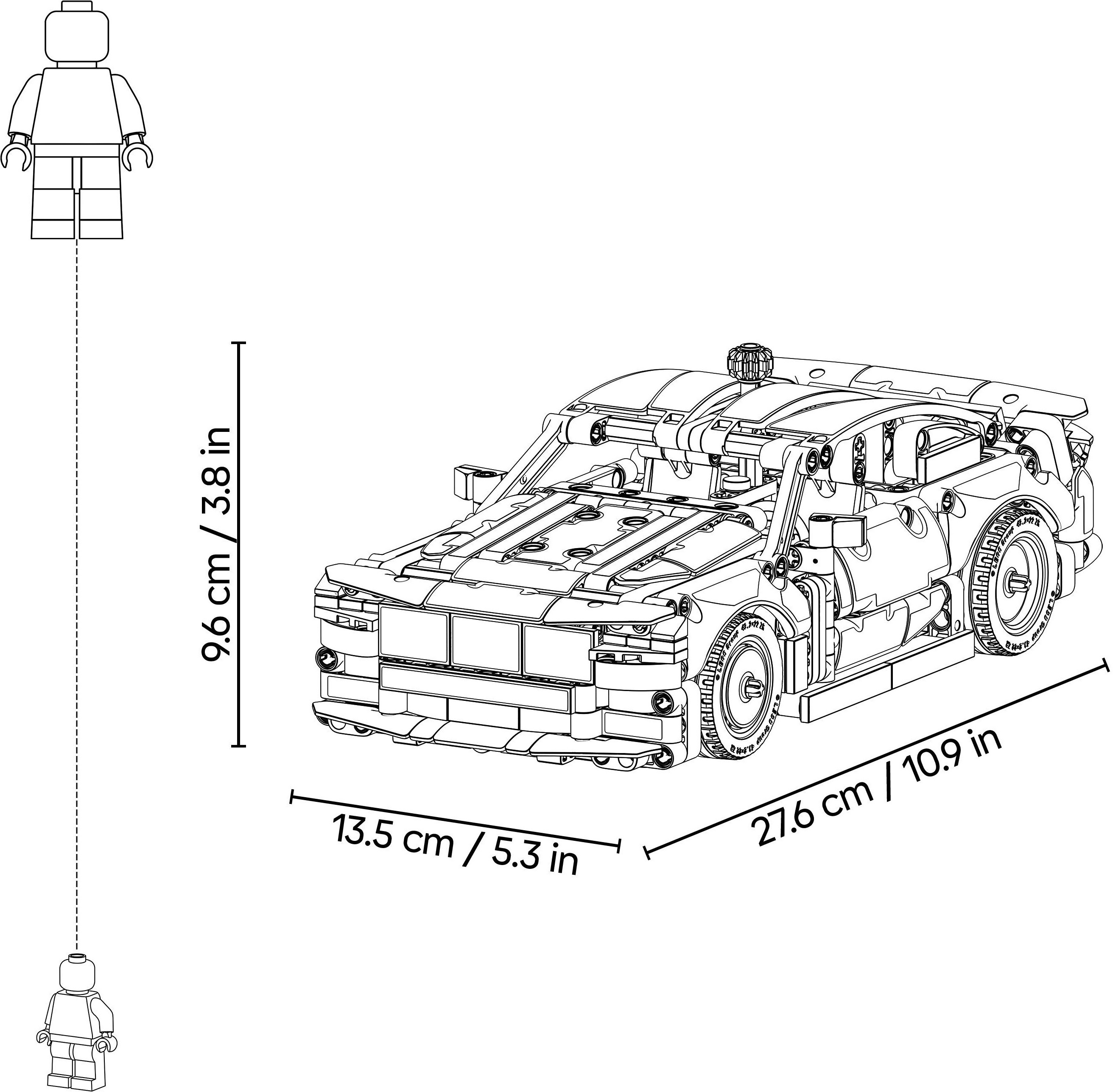 LEGO 42236 Technic Тюнінг-гараж з автомобілем Ford Mustang GT фото3