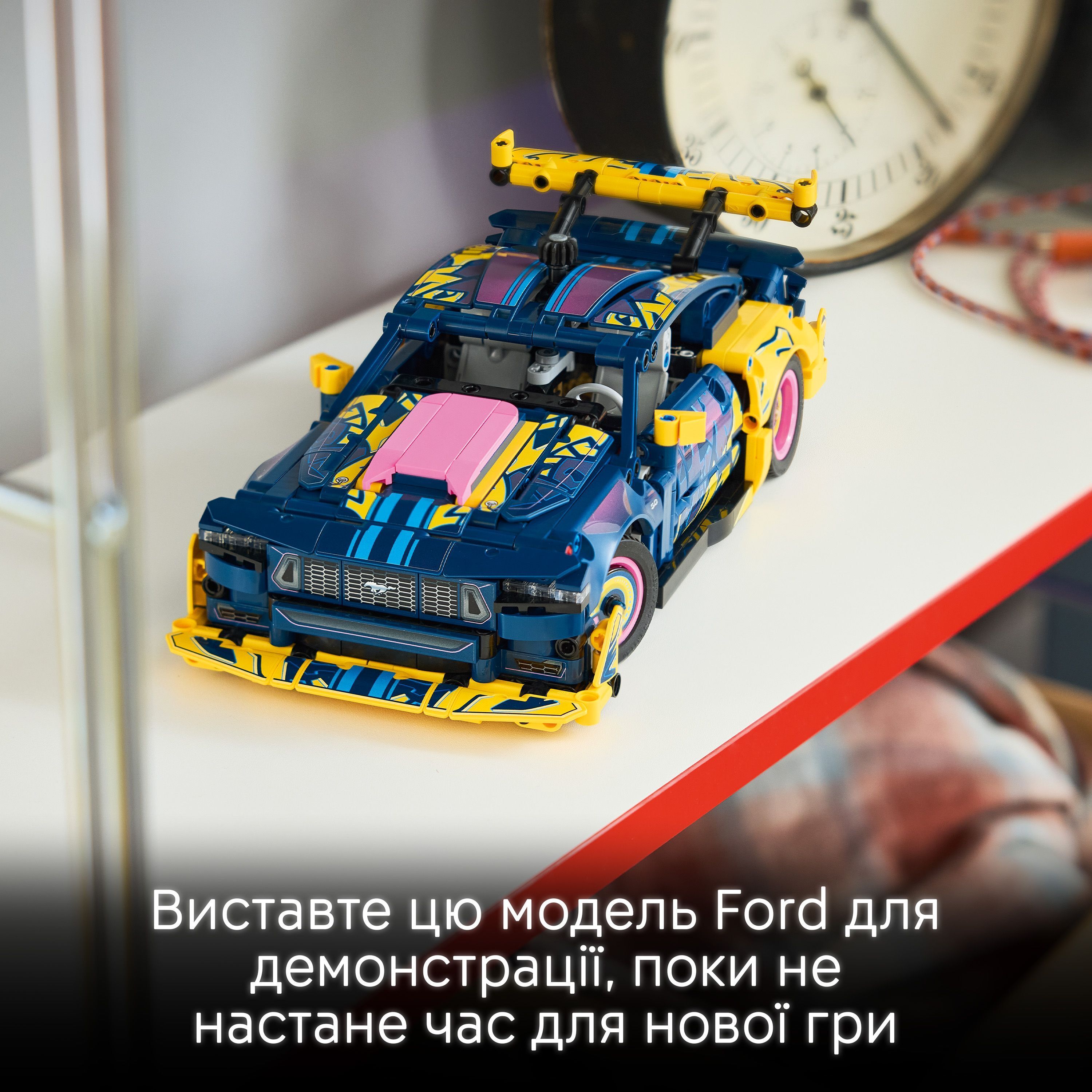 LEGO 42236 Technic Тюнінг-гараж з автомобілем Ford Mustang GT фото7