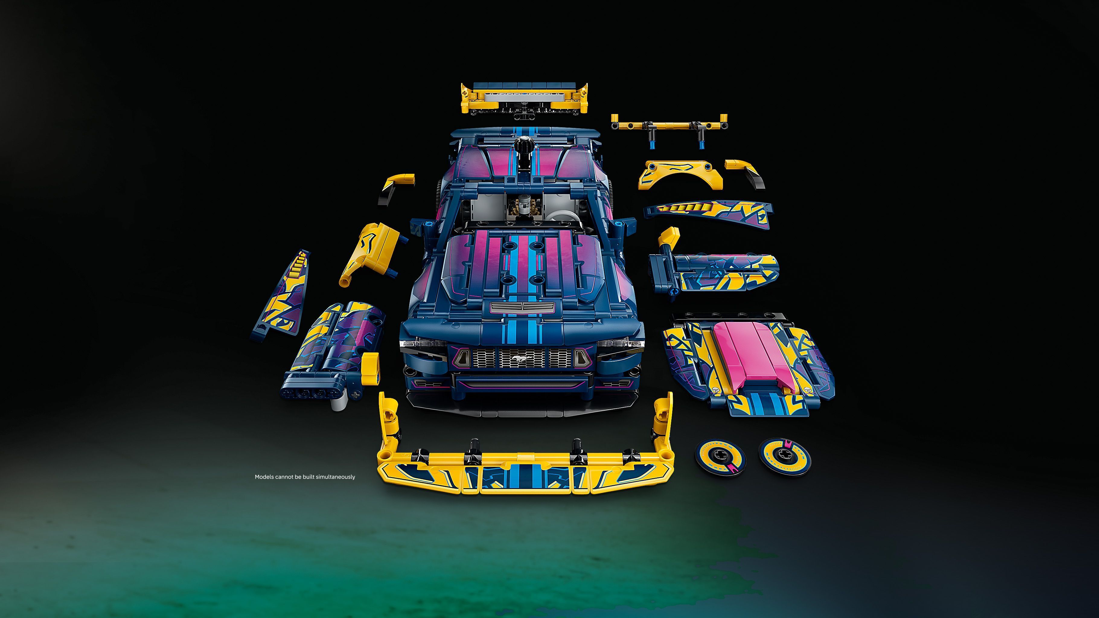 LEGO 42236 Technic Тюнінг-гараж з автомобілем Ford Mustang GT фото12