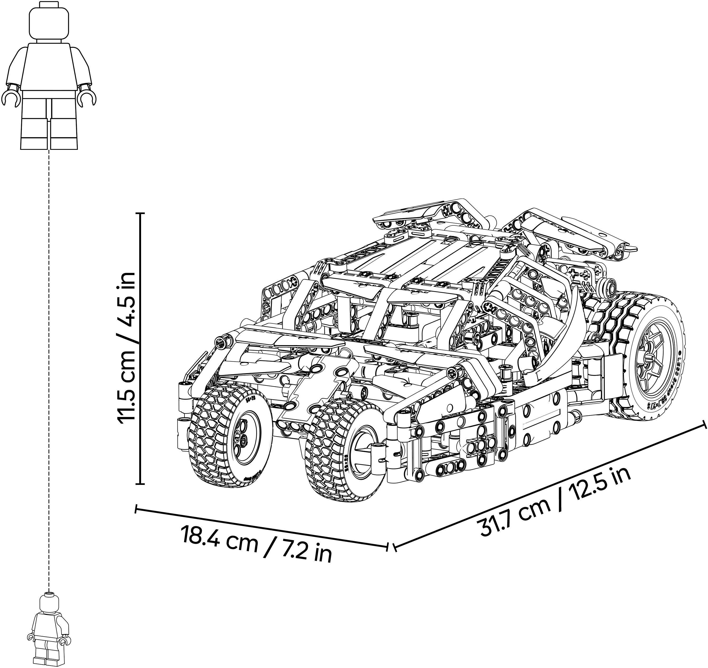 LEGO 42239 Technic Batmobile Tumbler фото4