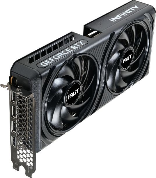 Видеокарта Palit GeForce RTX 5060 8GB GDDR7 Infinity 2 OC (NE75060V19P1-GB2063L) фото4