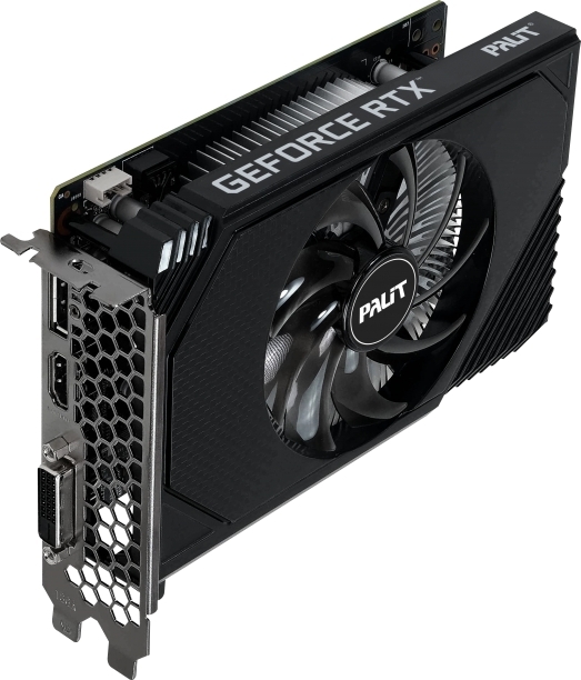 Видеокарта Palit GeForce RTX 3050 6GB GDDR6 StormX (NE63050018JE-1072F) фото4
