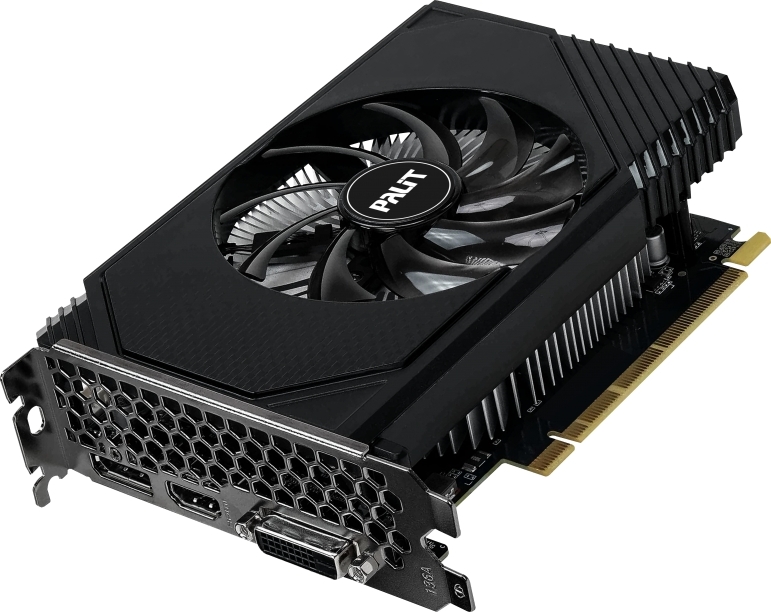 Видеокарта Palit GeForce RTX 3050 6GB GDDR6 StormX (NE63050018JE-1072F) фото5
