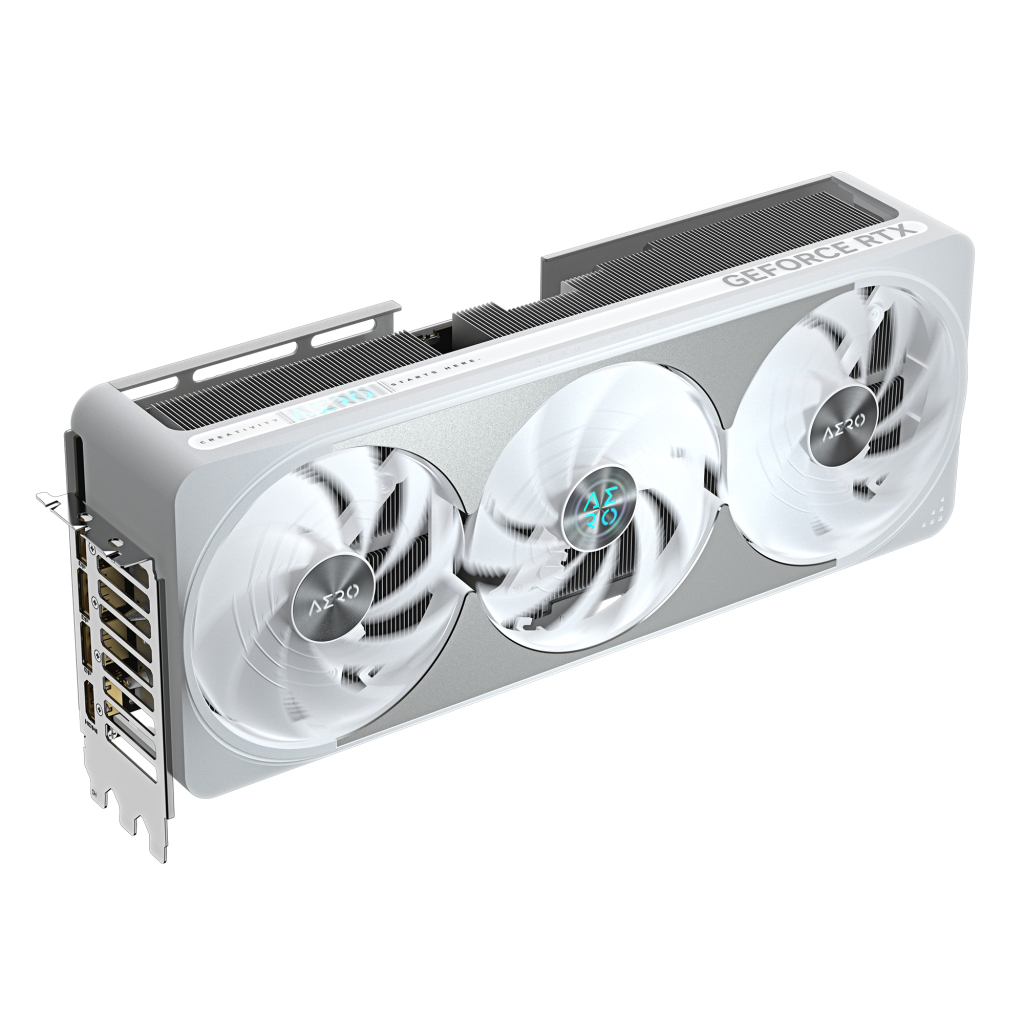 Видеокарта GIGABYTE GeForce RTX 5070 Ti 16GB GDDR7 Aero OC (GV-N507TAERO OC-16GD) фото8