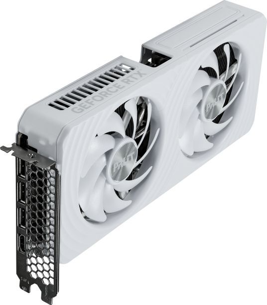 Видеокарта Palit GeForce RTX 5060 Ti 16GB GDDR7 White OC (NE7506TU19T1-GB2061M) фото4
