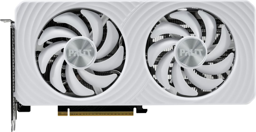 Видеокарта Palit GeForce RTX 5060 Ti 16GB GDDR7 White OC (NE7506TU19T1-GB2061M) фото2