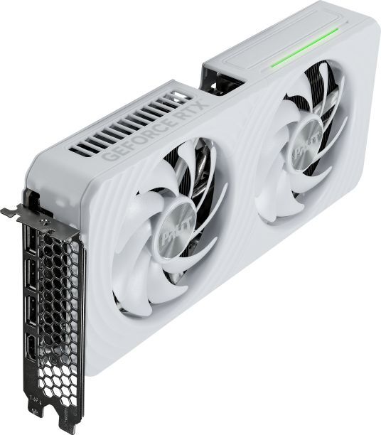 Видеокарта Palit GeForce RTX 5060 Ti 16GB GDDR7 White OC (NE7506TU19T1-GB2061M) фото5