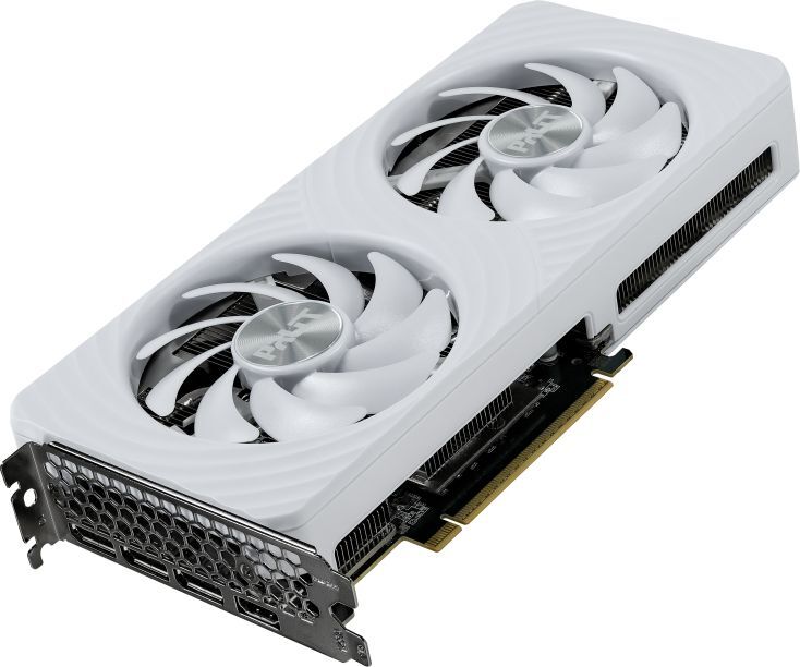 Видеокарта Palit GeForce RTX 5060 Ti 16GB GDDR7 White OC (NE7506TU19T1-GB2061M) фото6