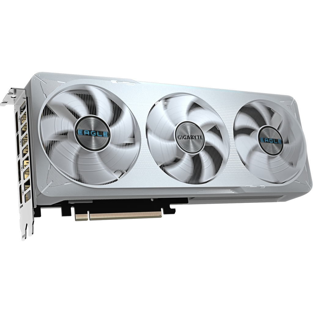 Видеокарта GIGABYTE GeForce RTX 5070 12GB GDDR7 Eagle OC Ice (GV-N5070EAGLEOC ICE-12GD) фото2